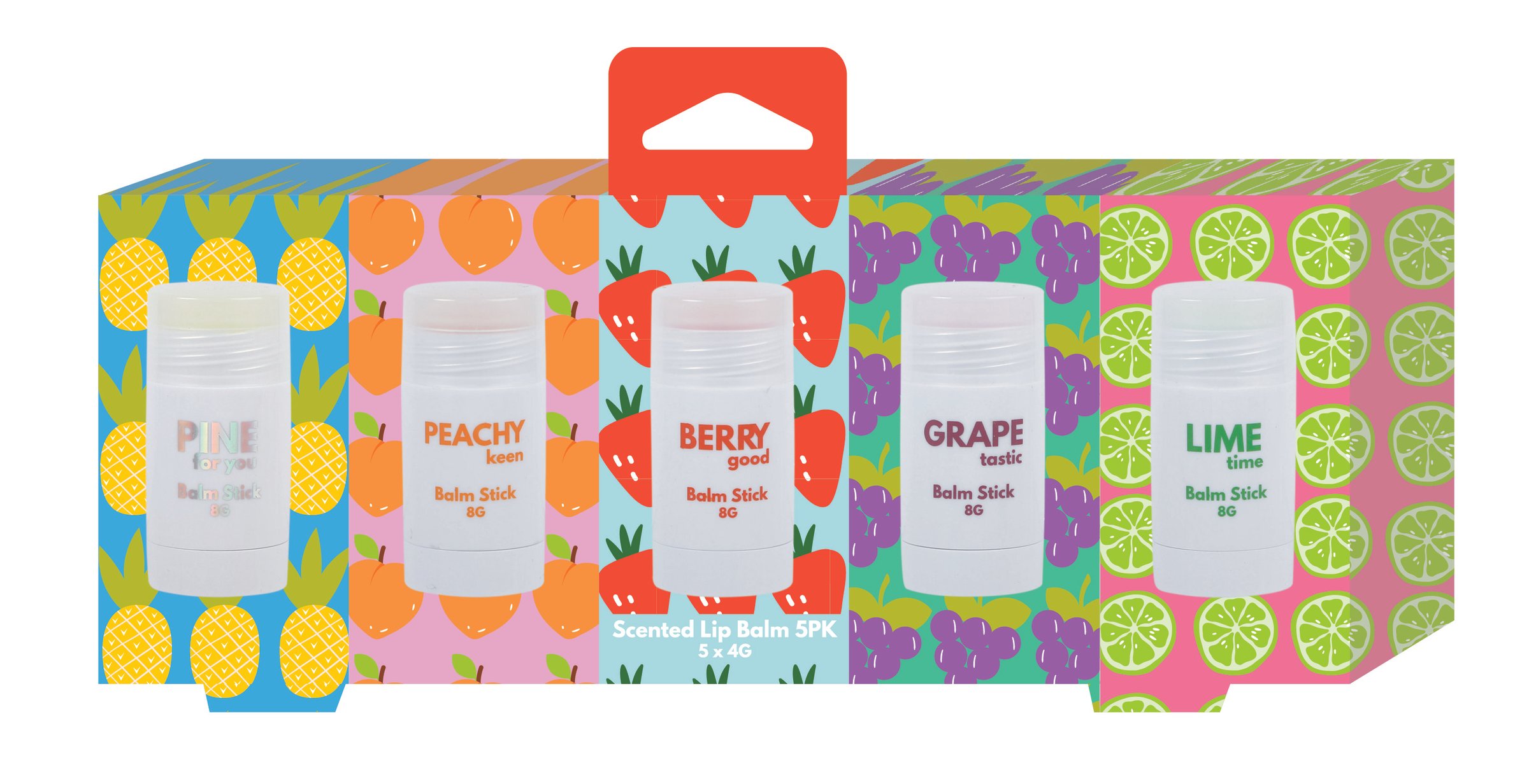 GFA Fruity Balm Stick Set 5 piece - Image 2