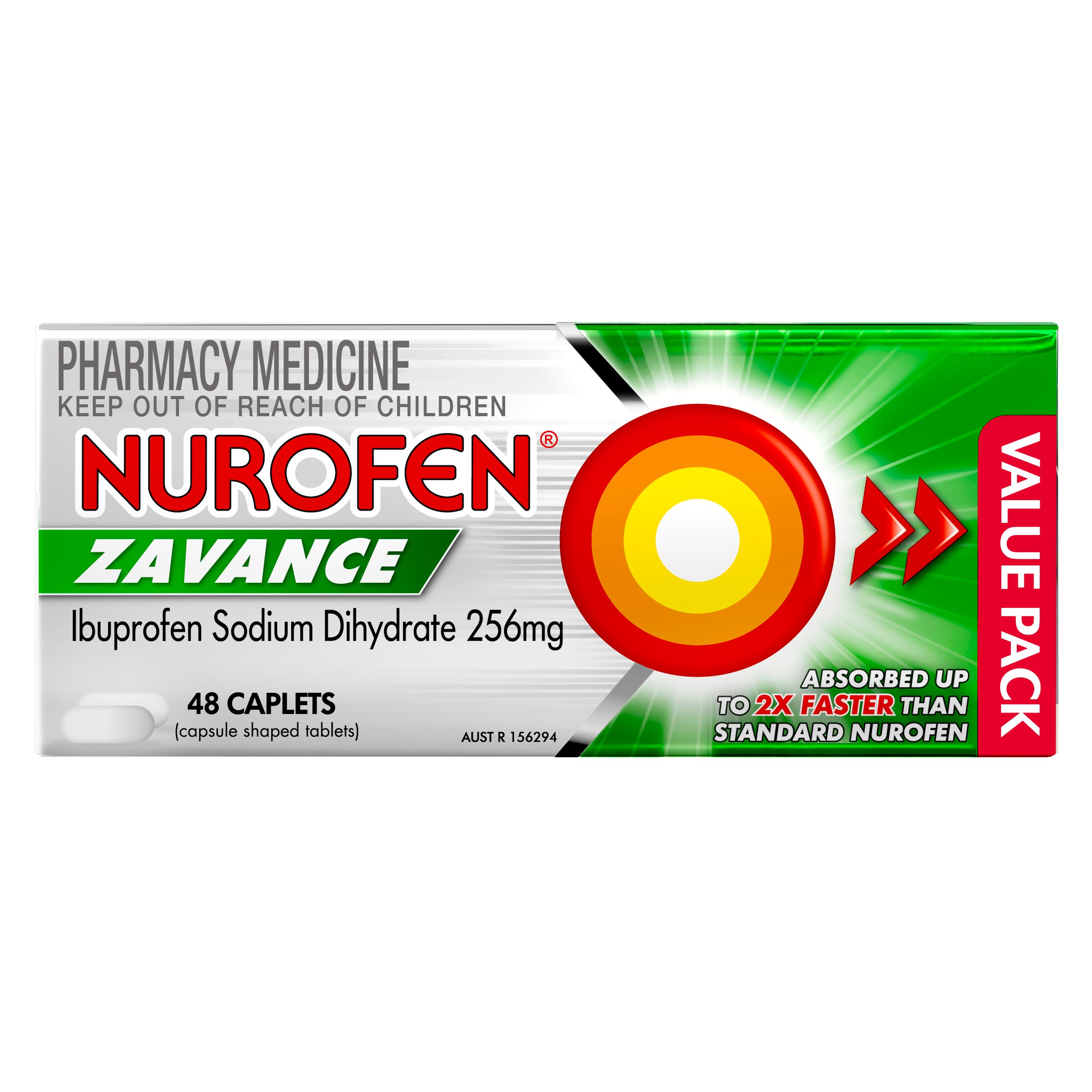 Nurofen Zavance 48 caplets - Image 1