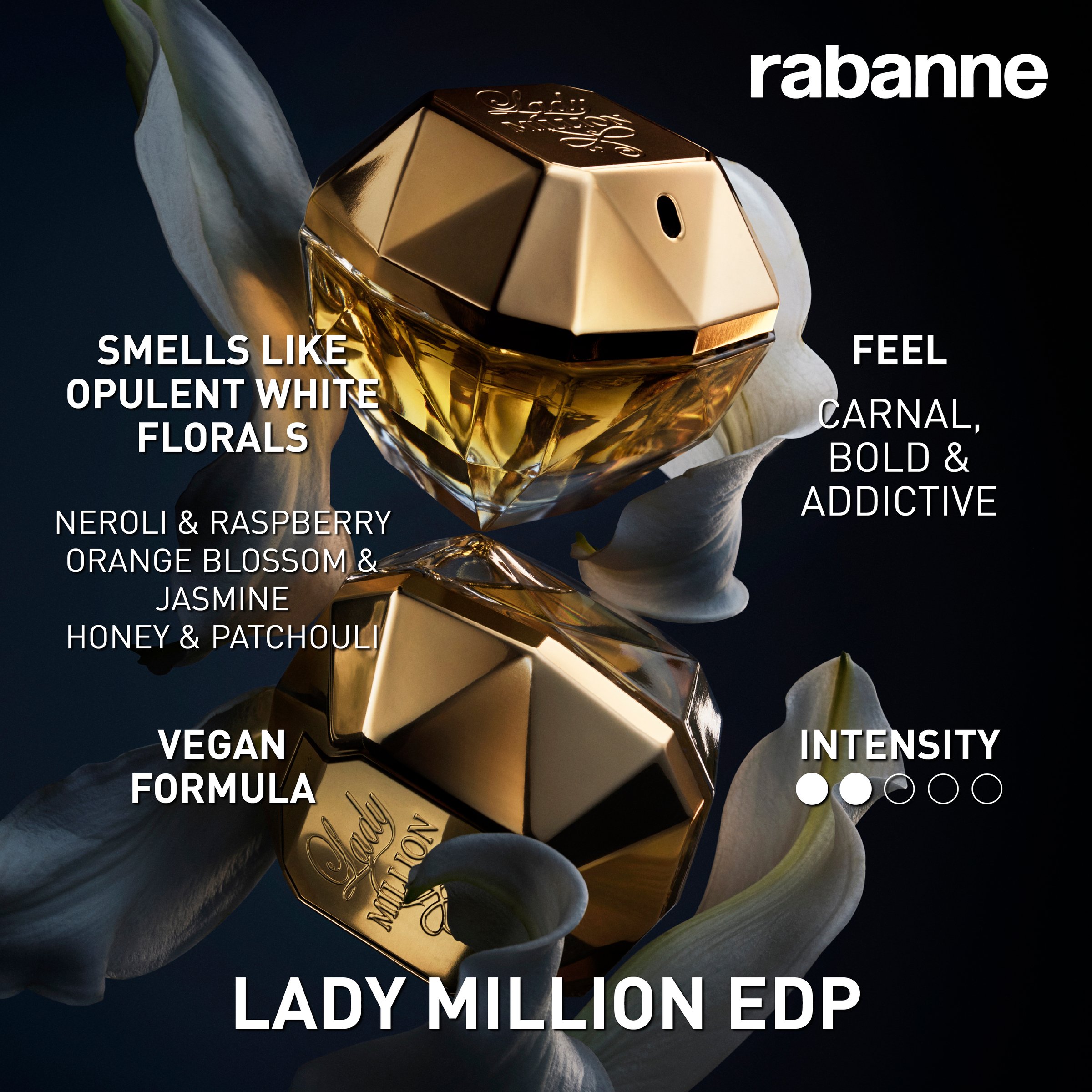 Rabanne Lady Million EDP Spray 50ml - Image 3