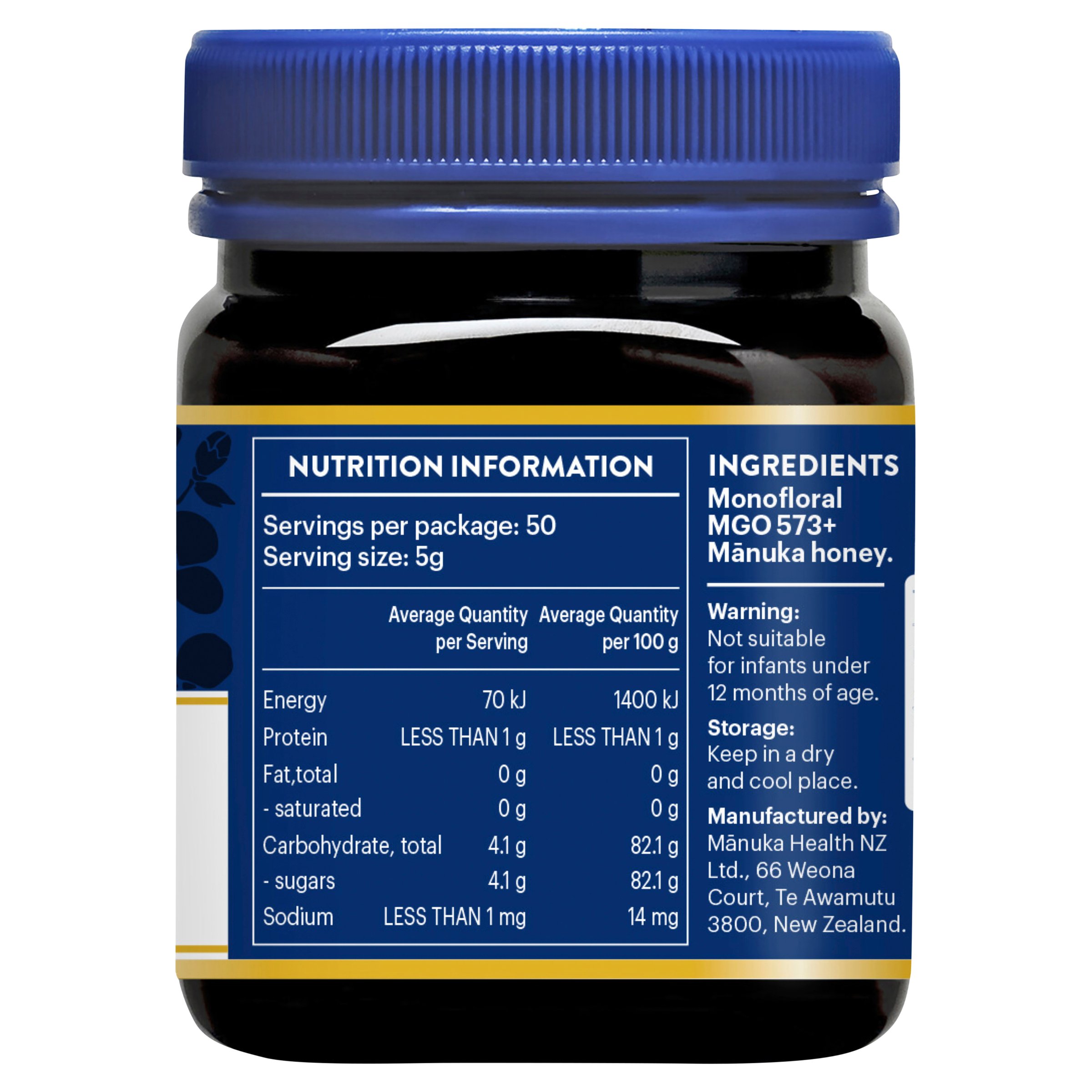 Manuka Health MGO 573+ UMF16 - 250g - Image 4