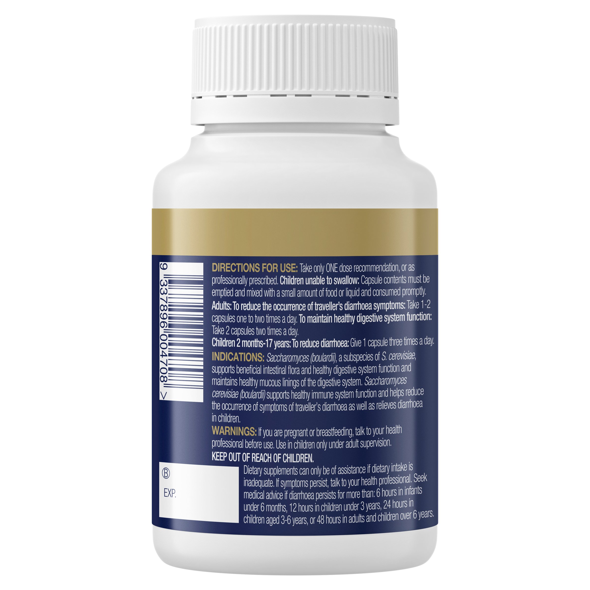 BioCeuticals SB Floractiv 120 capsules - Image 3