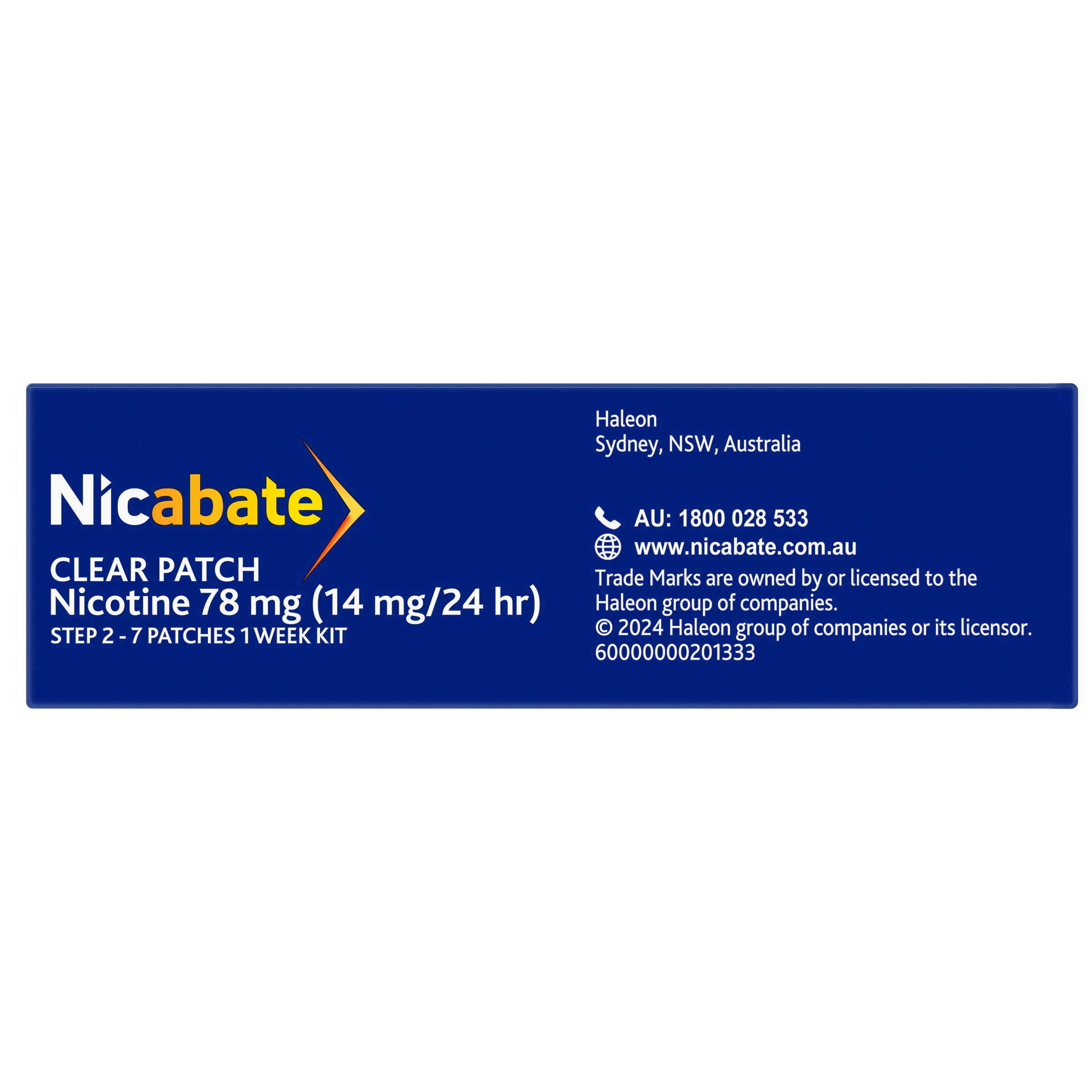 Nicabate Clear Patch 14mg Step 2 - 7 patches - Image 3