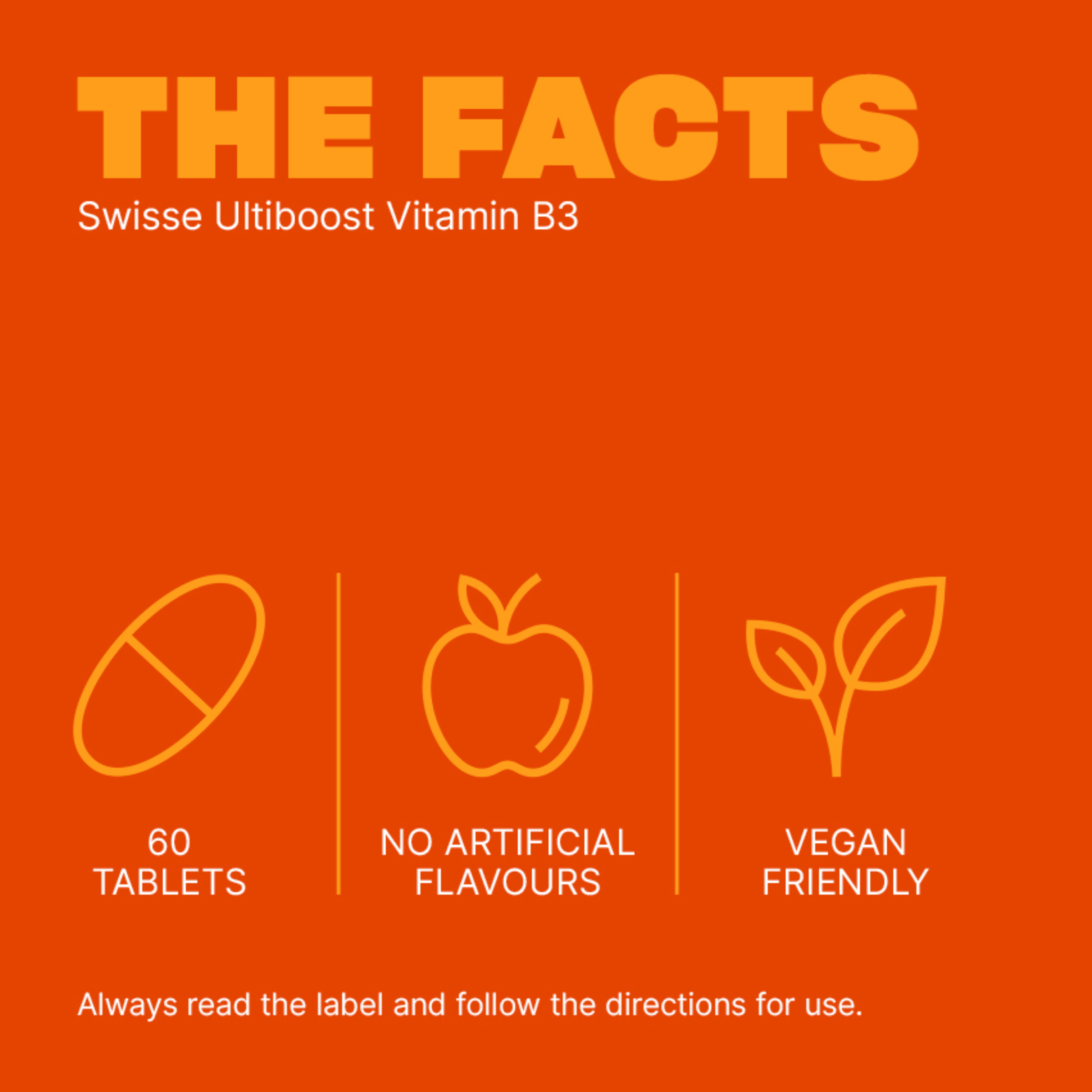 Swisse Ultiboost Vitamin B3 - 60 tablets - Image 5