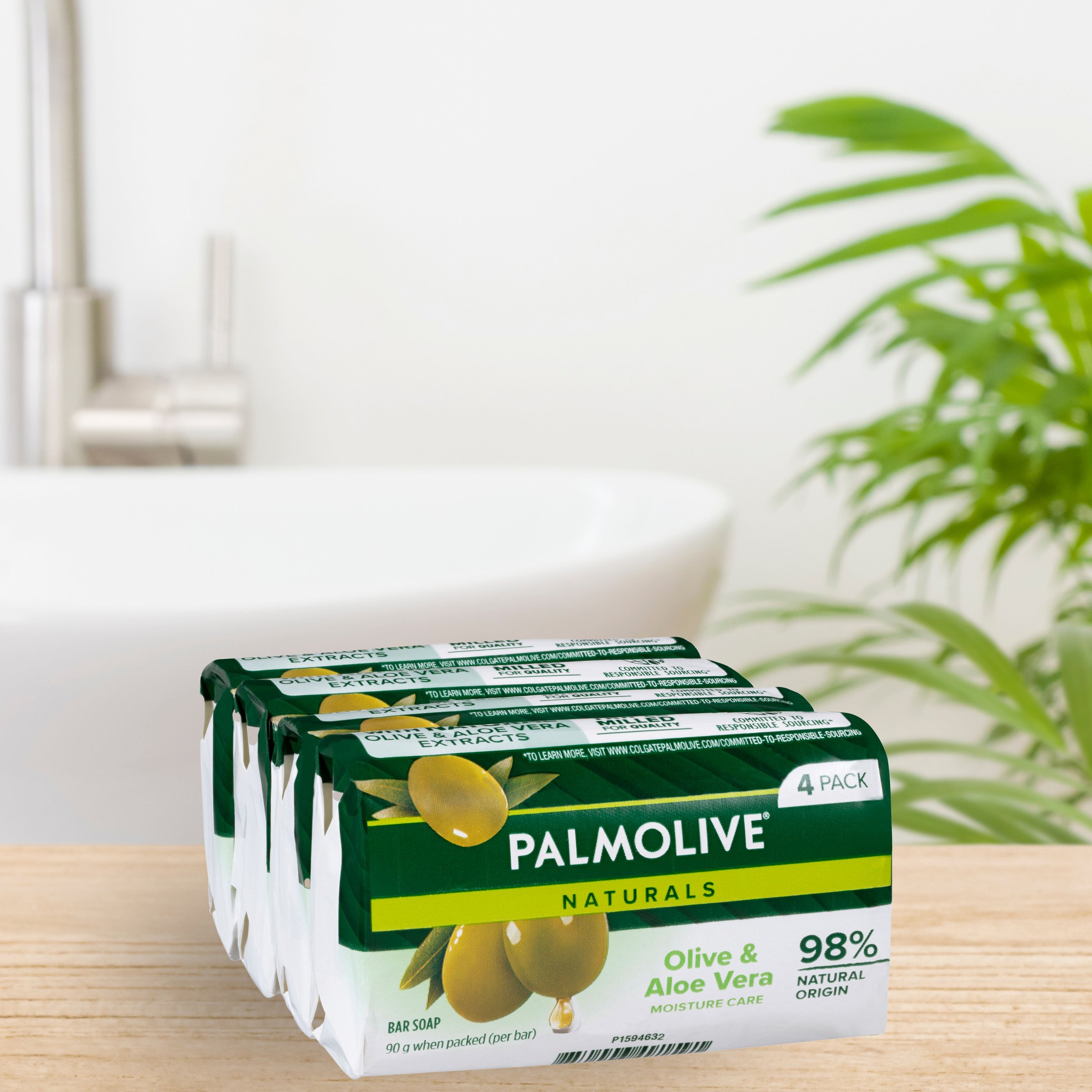 Palmolive Naturals Soap Aloe & Olive 90g - 4 pack - Image 7