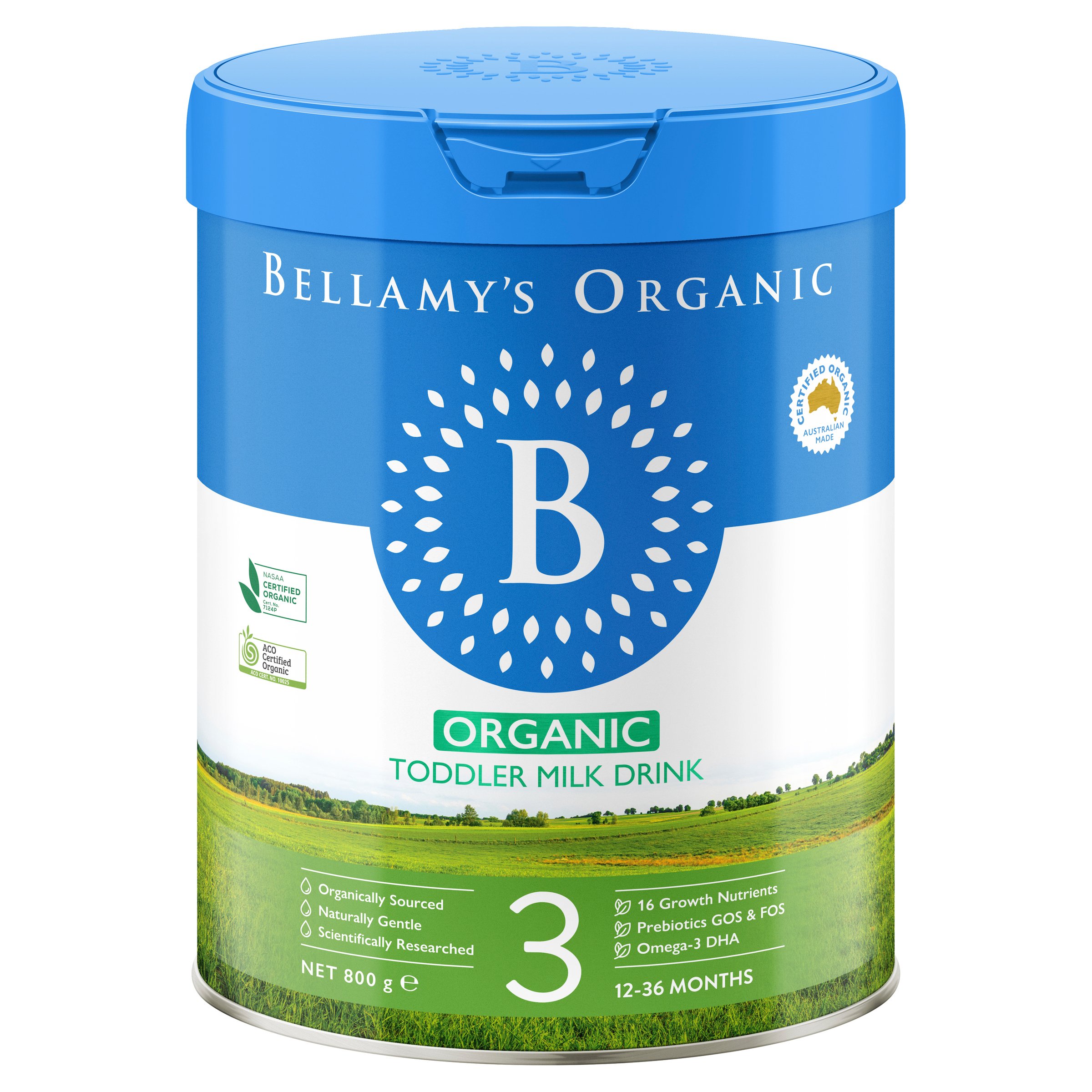 Bellamy's Organic Step 3 Toddler Milk Drink 800g - Image 1