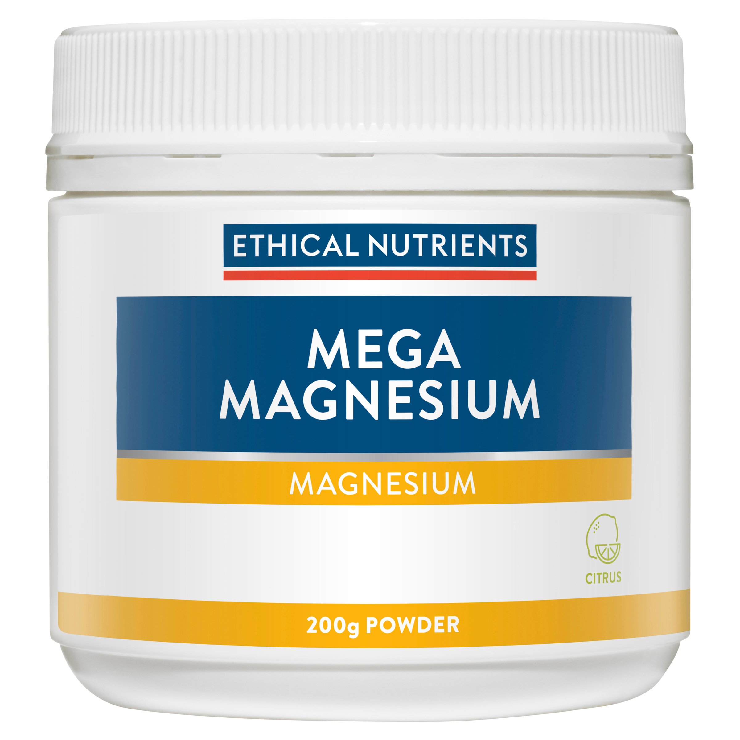 Ethical Nutrients Mega Magnesium Powder Citrus 200g - Image 6