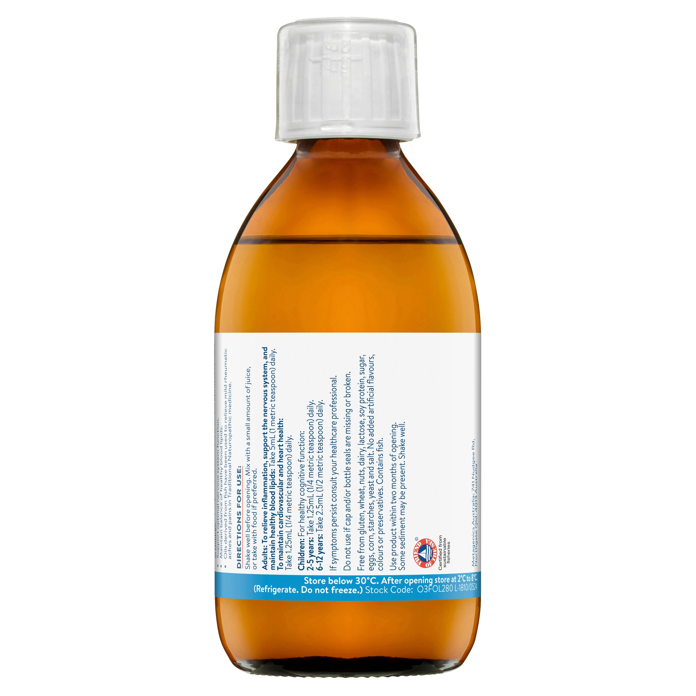 Ethical Nutrients High Strength Omega-3 280ml - Image 2
