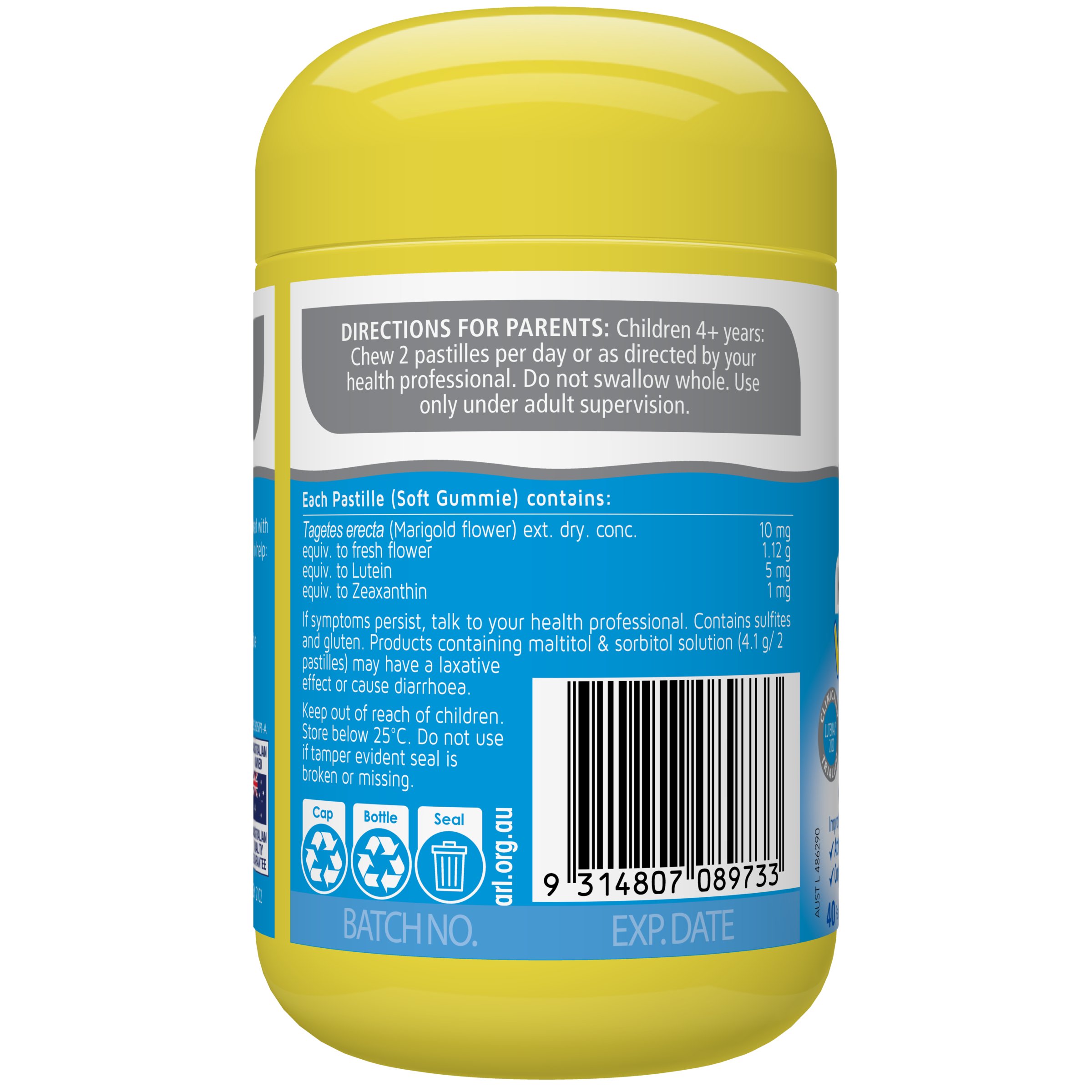 Nature's Way Kids Smart High Strength Vita Gummies Attention and Concentration 40 pastilles - Image 3