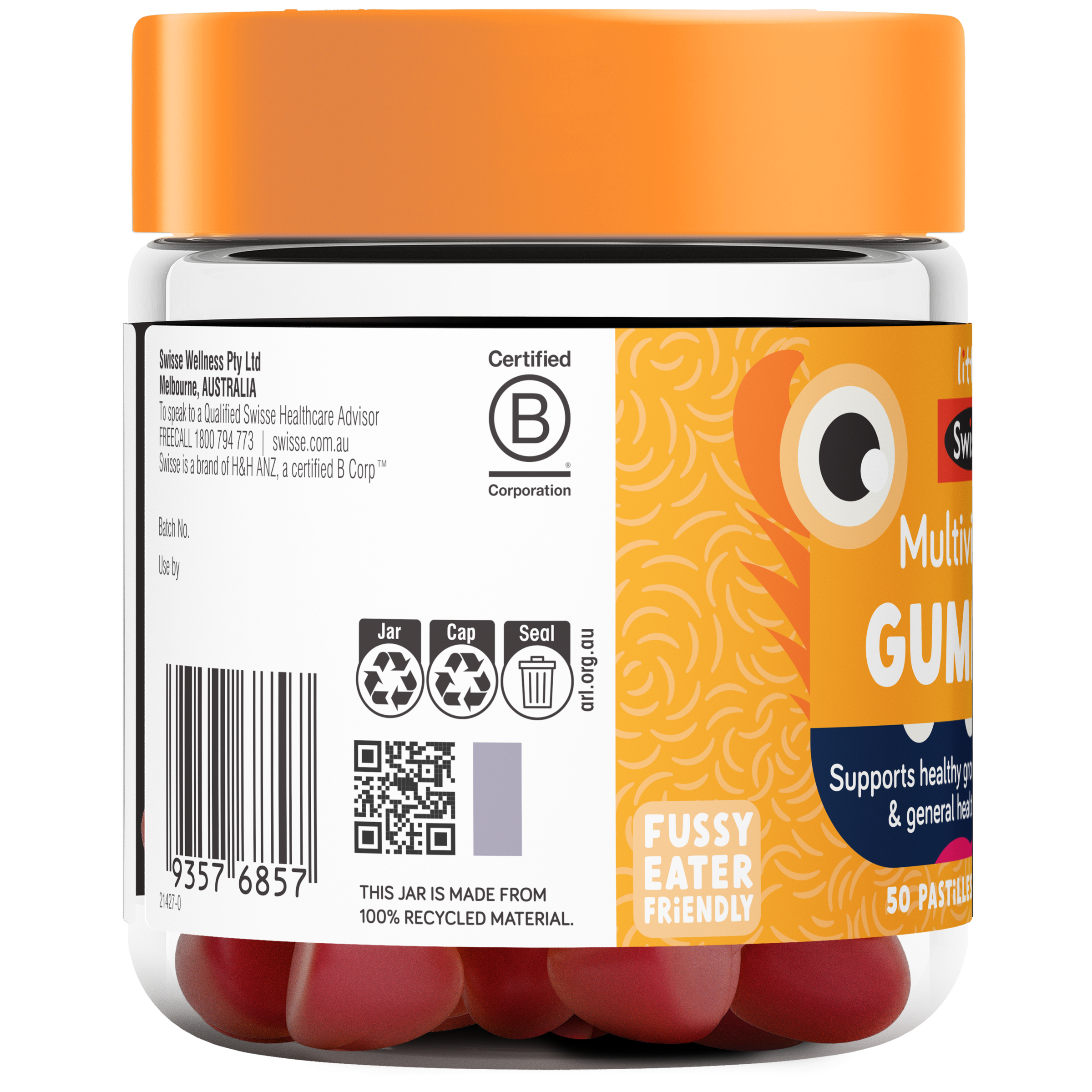Swisse Little Swisse Multivitamin Gummies 50 pastilles - Image 3