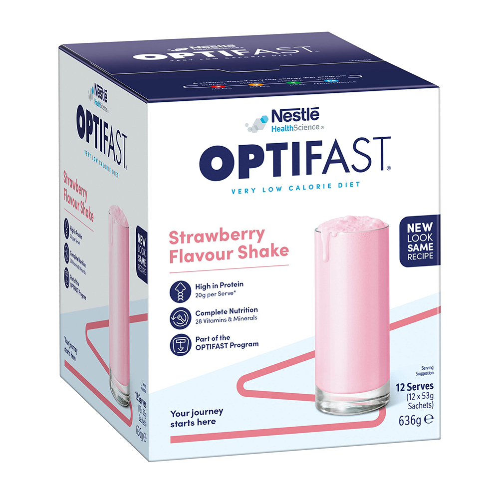 Optifast VLCD Shake Strawberry 12 pack - Image 5
