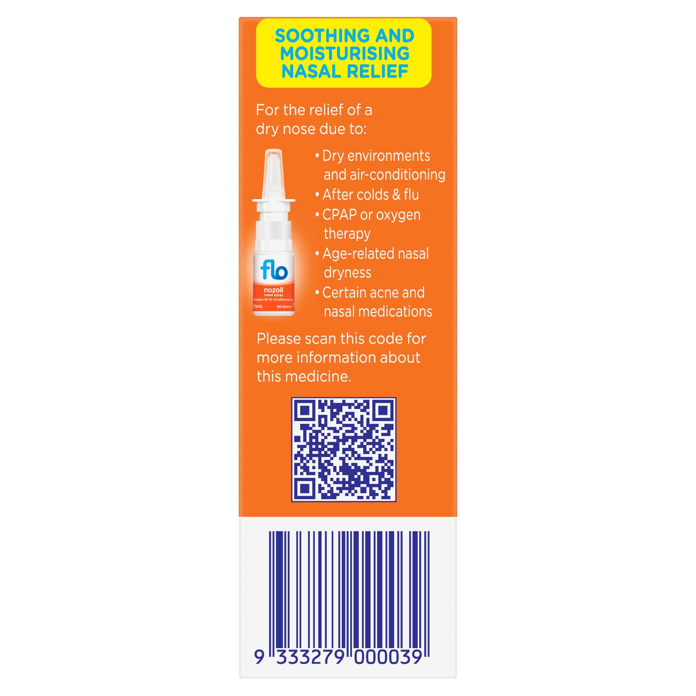 FLO Nozoil Spray 15ml - Image 3