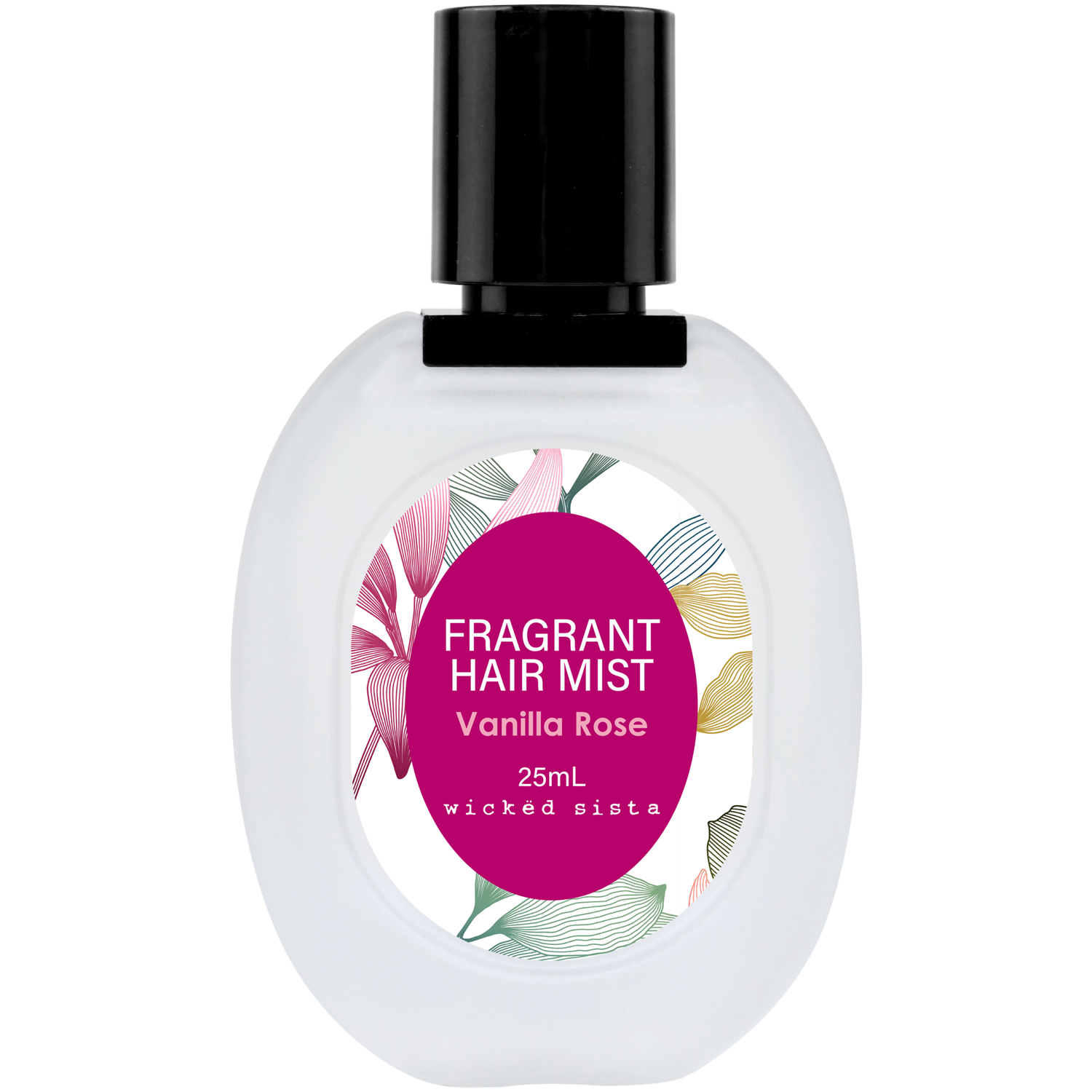 Wicked Sista Fragrant Hair Mist Vanilla Rose 25ml - Image 1