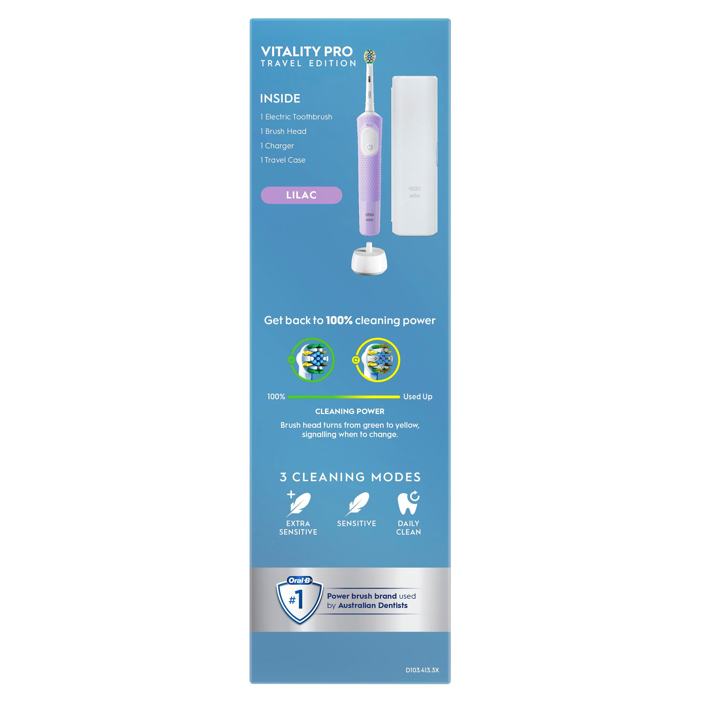 Oral-B Pro 300 Lilac 1 pack - Image 8