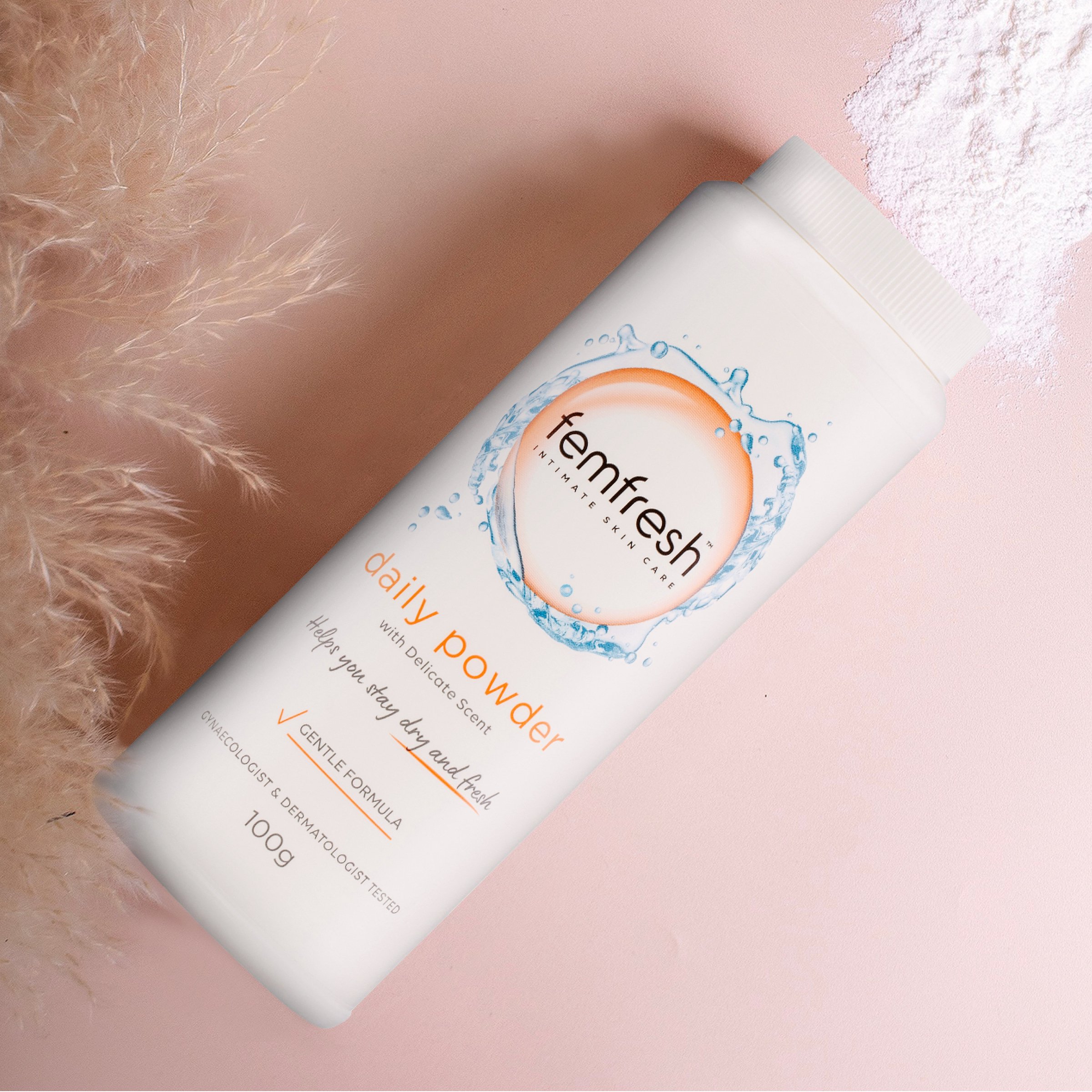 Femfresh Intimate Hygiene Powder Talc Free 100g - Image 7