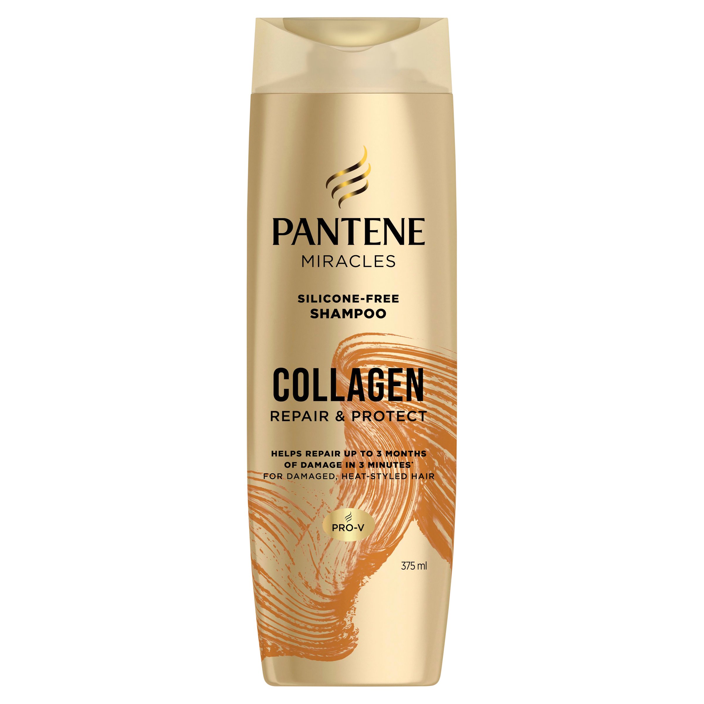Pantene Miracles Collagen Repair & Protect Shampoo 375ml - Image 1