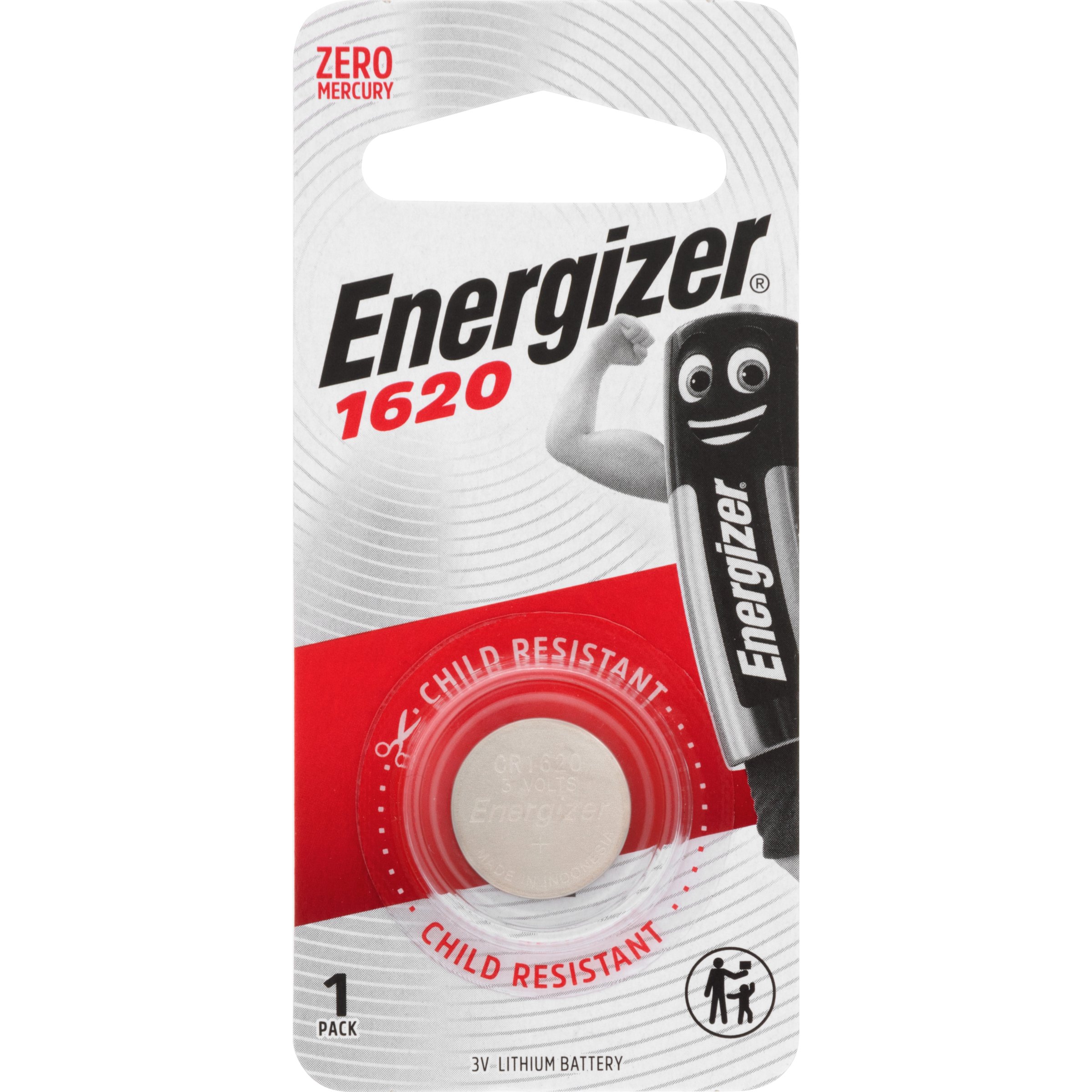 Energizer Battery Lithium ECR1620 - 1 pack