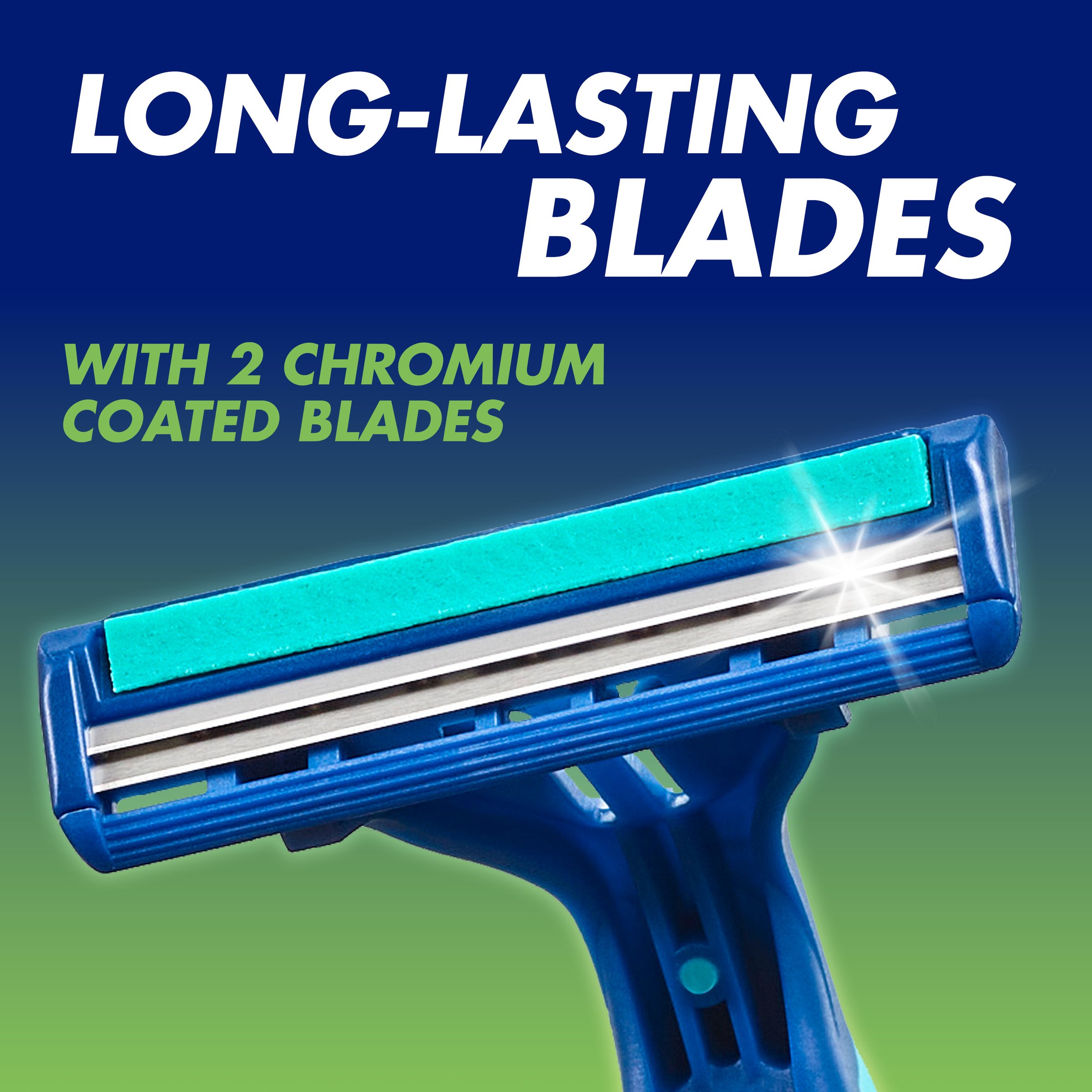 Gillette Blue II Disposable Plus Sensitive Pivot 5 pack - Image 4