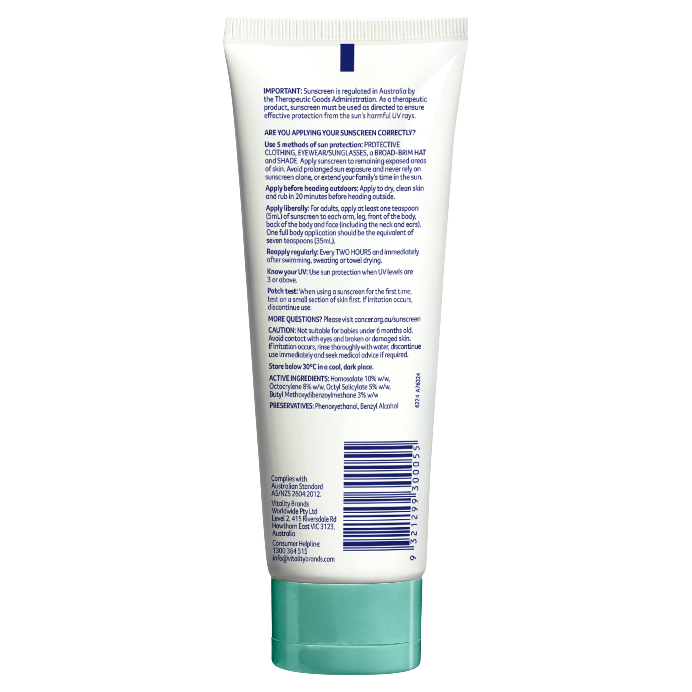 Cancer Council Moisturising Sunscreen SPF50+ - 110ml - Image 2