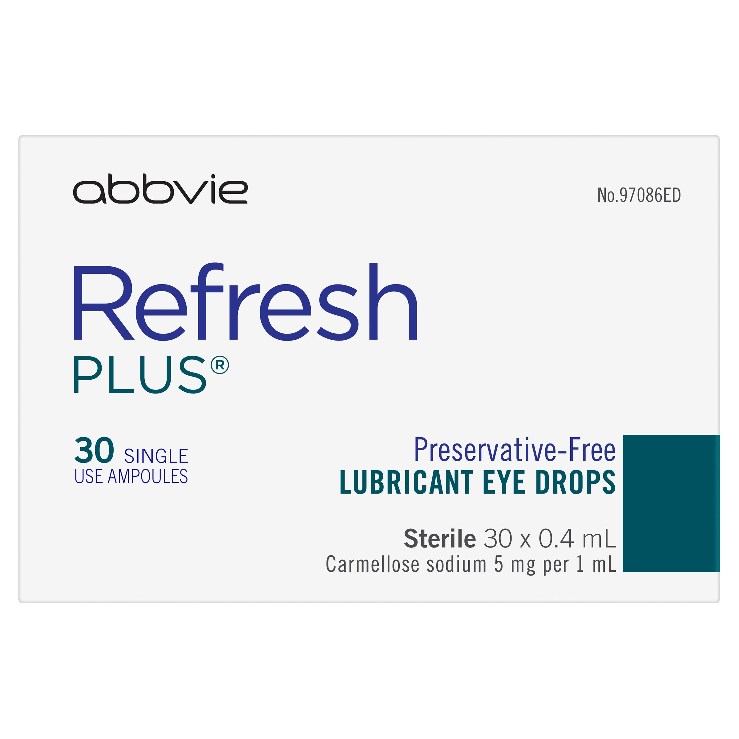Refresh Plus Eye Drops For Every Day Dry Eyes 0.4ml - 30 vials - Image 5
