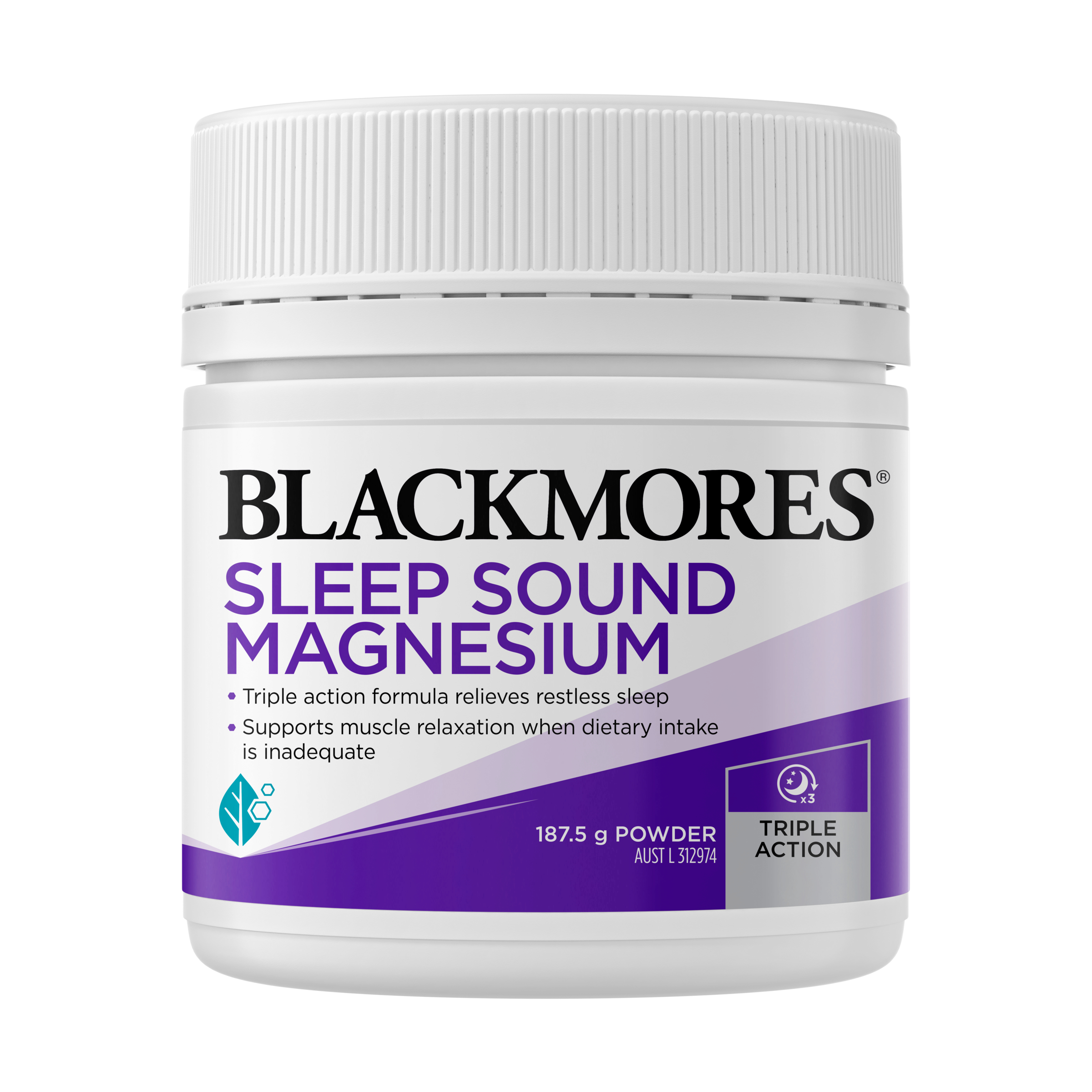 Blackmores Sleep Sound Magnesium Powder 187.5g - Image 1