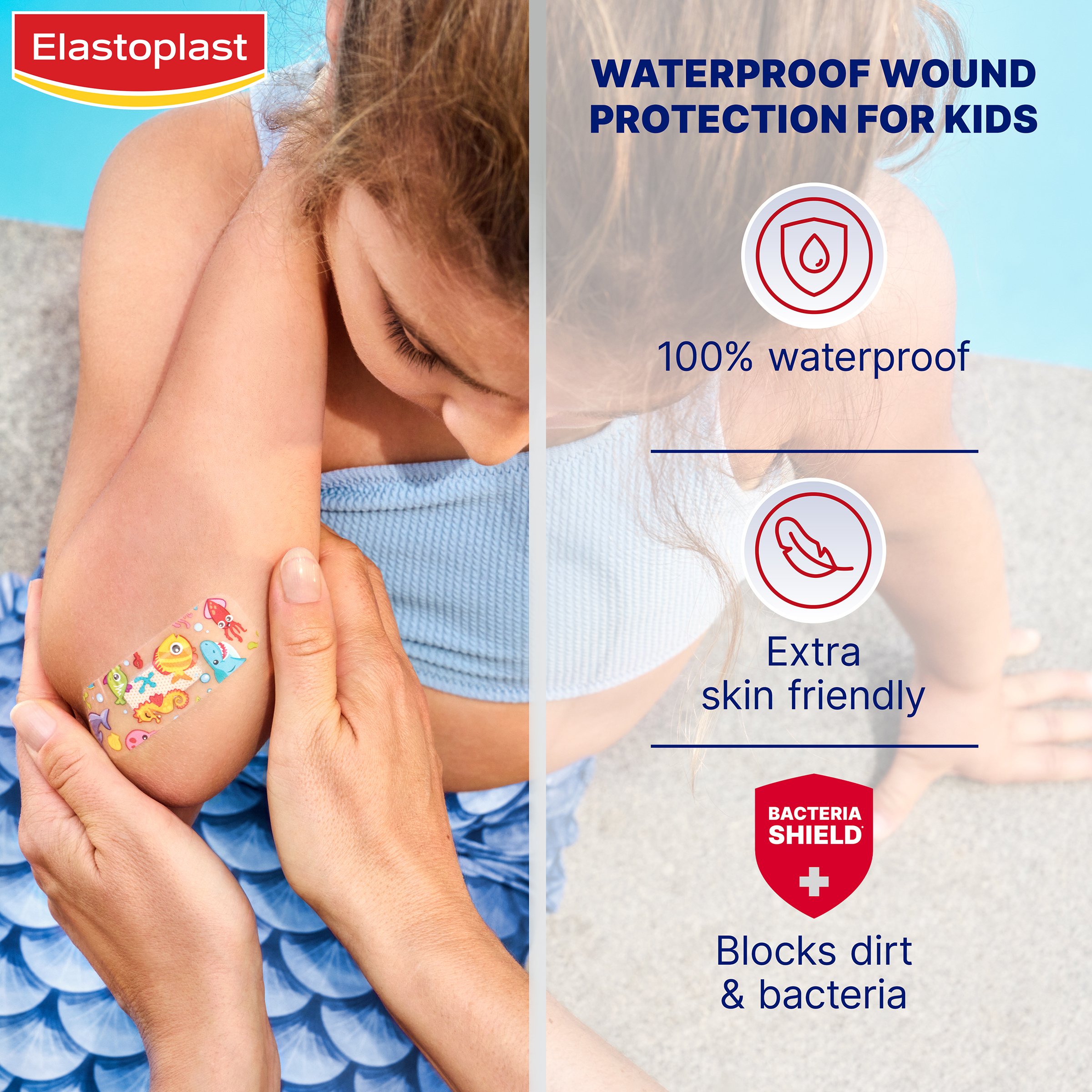 Elastoplast Kids Waterproof 20 strips - Image 9