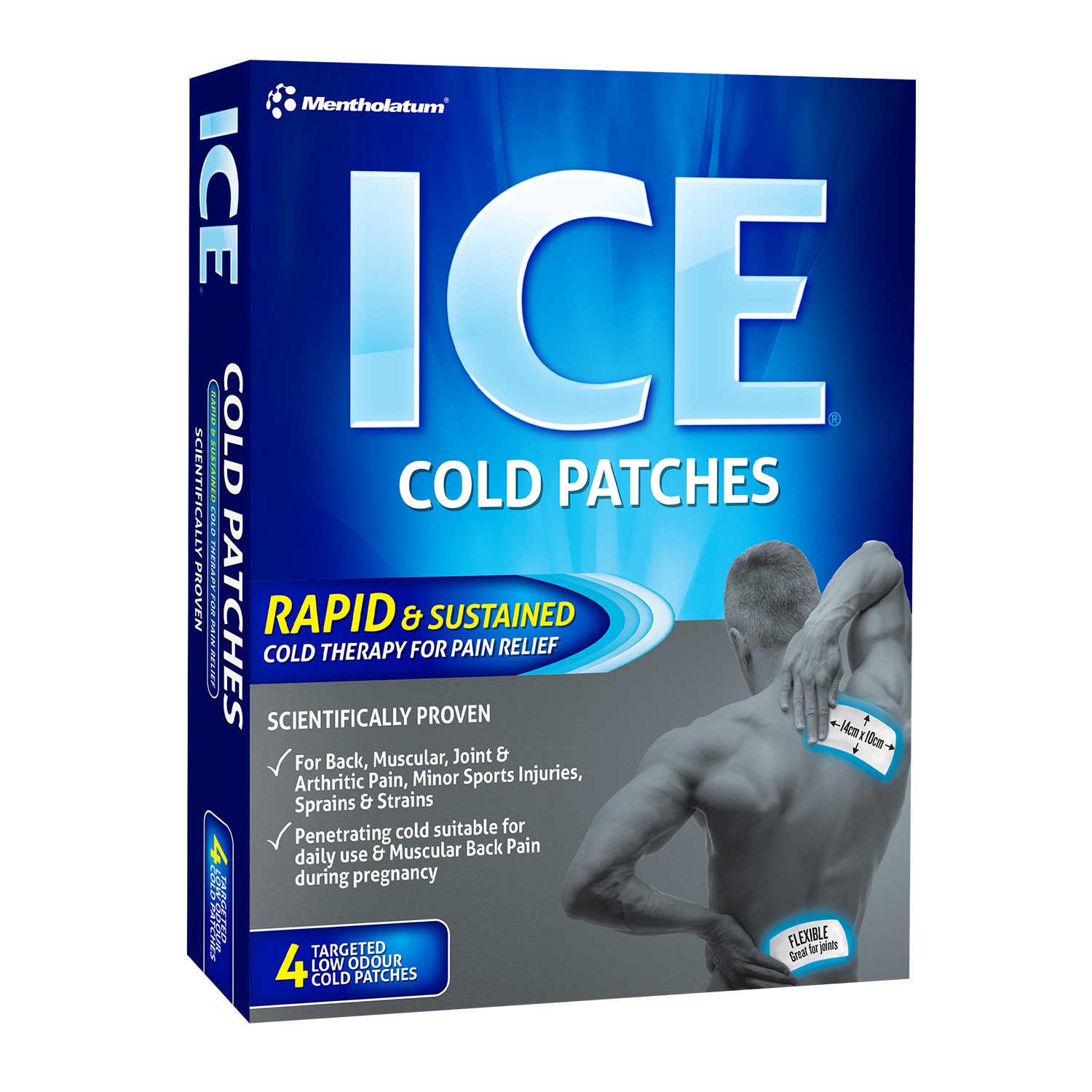 ICE Cold Patches 4 pack