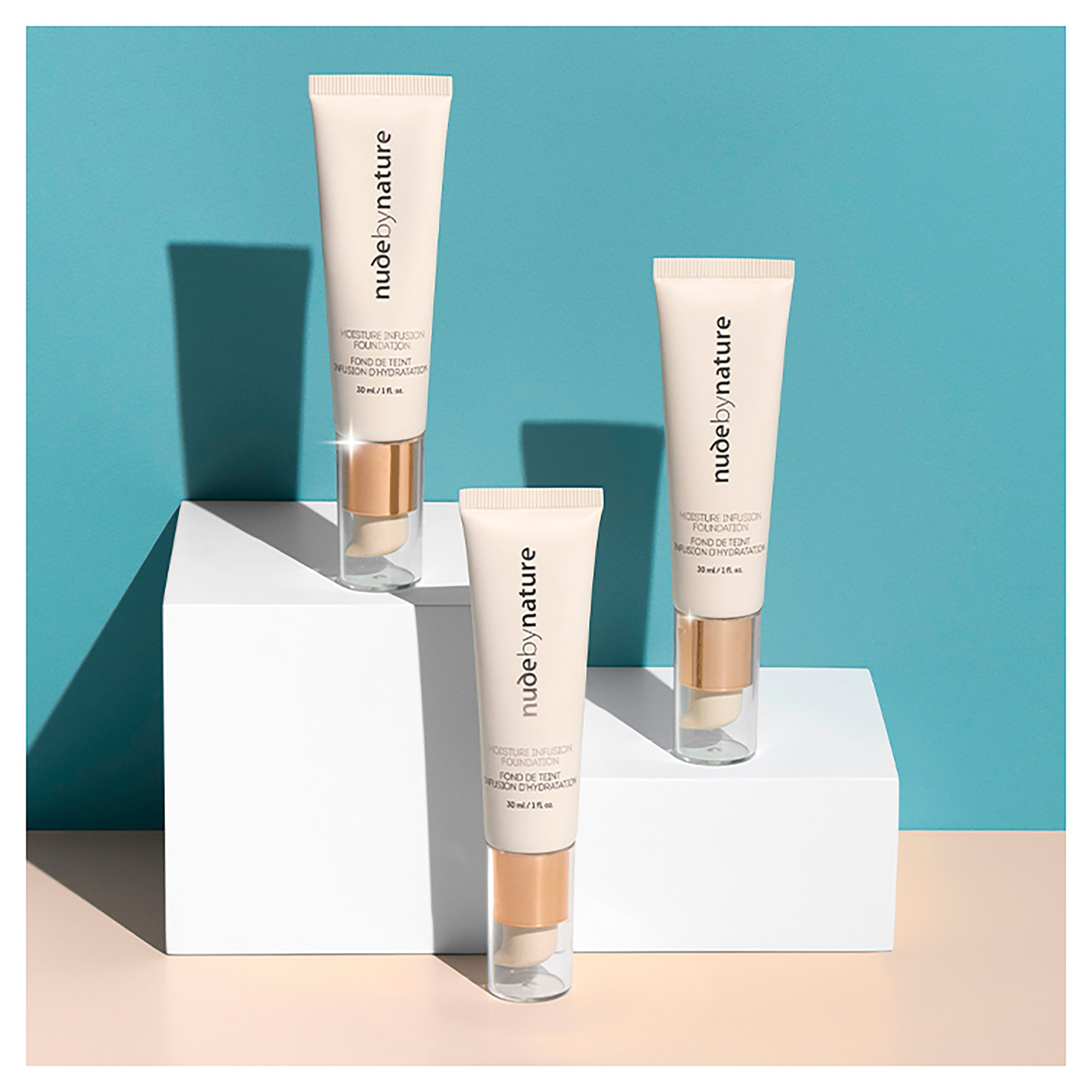 Nude By Nature Moisture Infusion Foundation N4 Silky Beige 30ml - Image 5