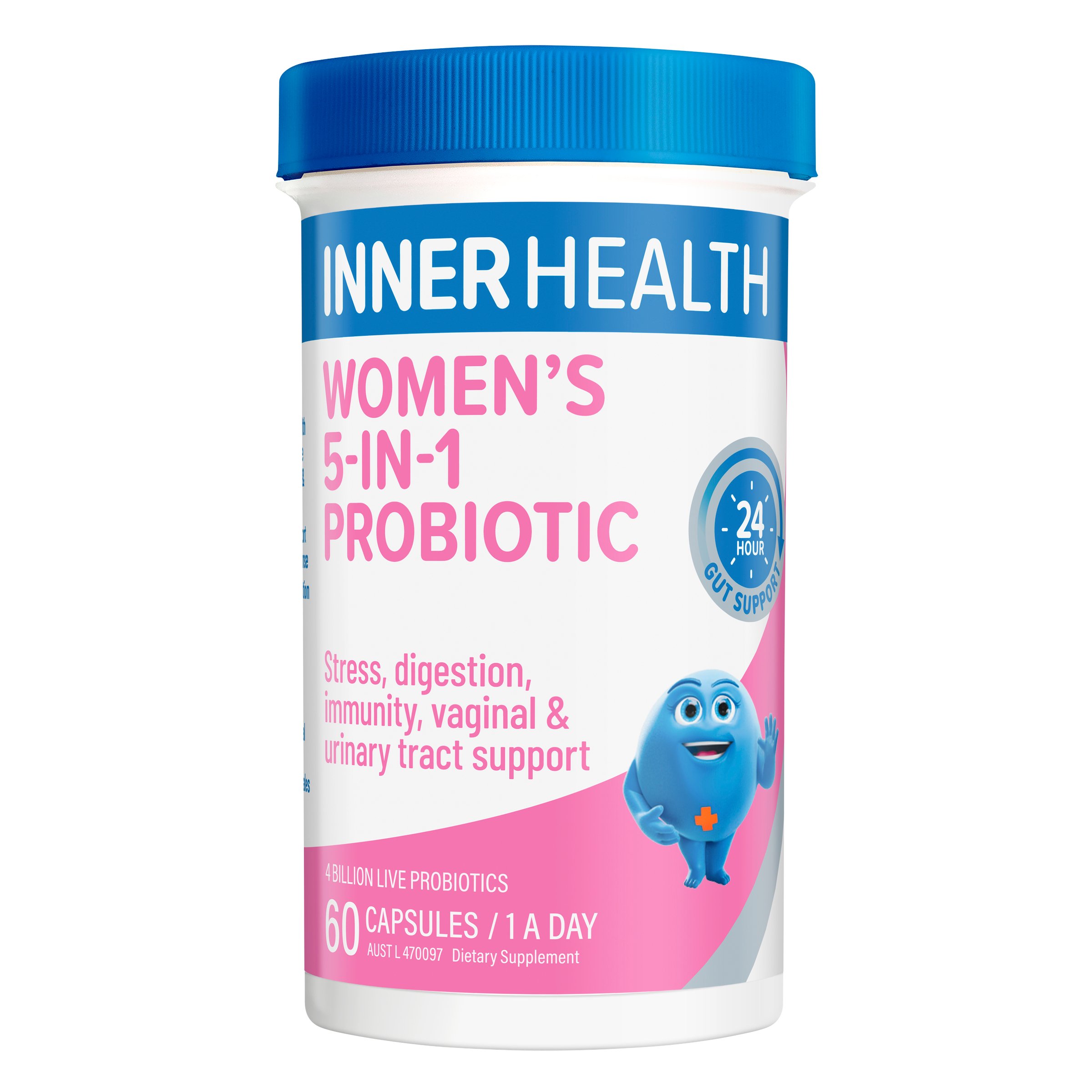 Inner Health Women's 5-In-1 Probiotic 60 capsules - Image 1
