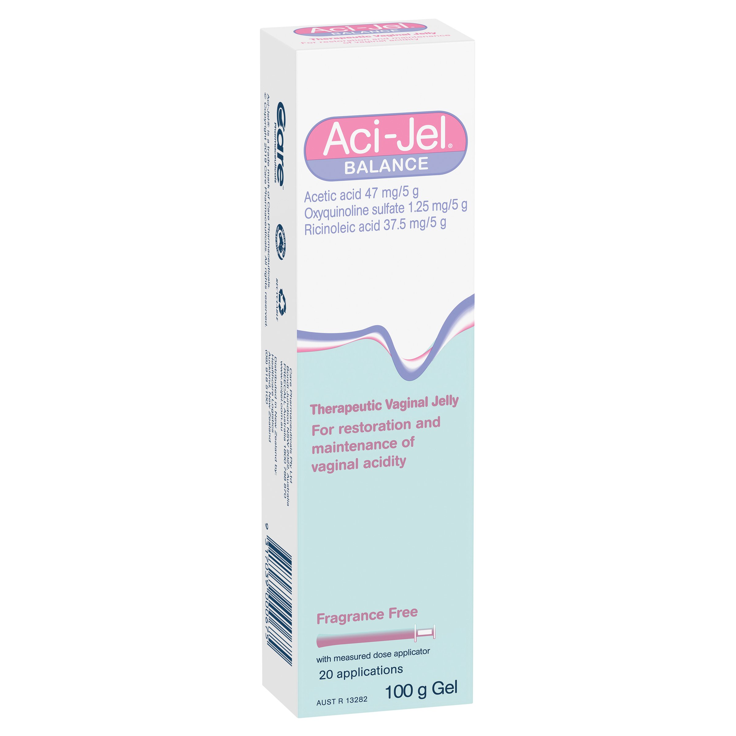 Aci-Jel Balance Therapeutic Vaginal Jelly Fragrance Free 100g - Image 12