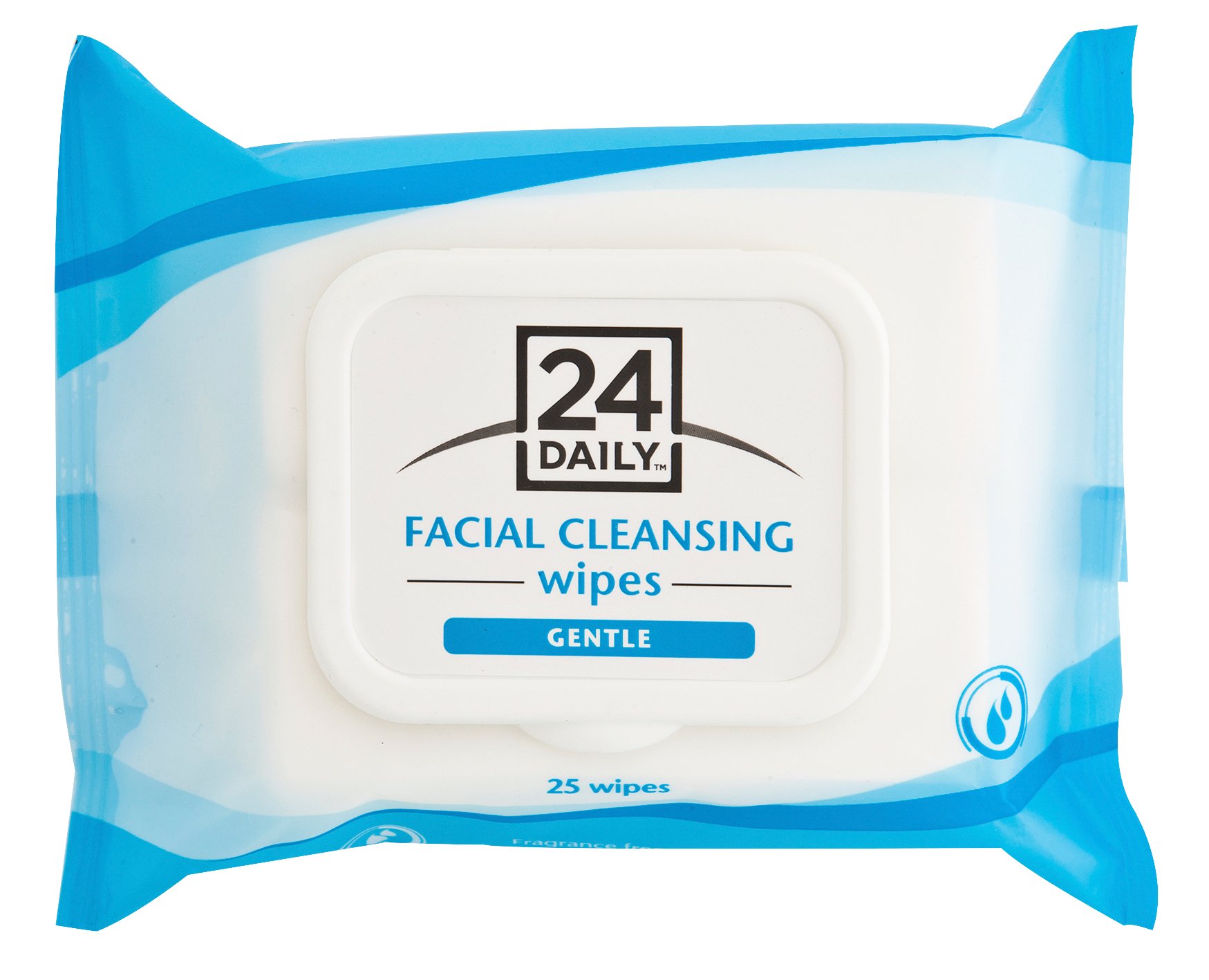 24 Daily Facial Cleansing Wipes Gentle 25 wipes - Image 2