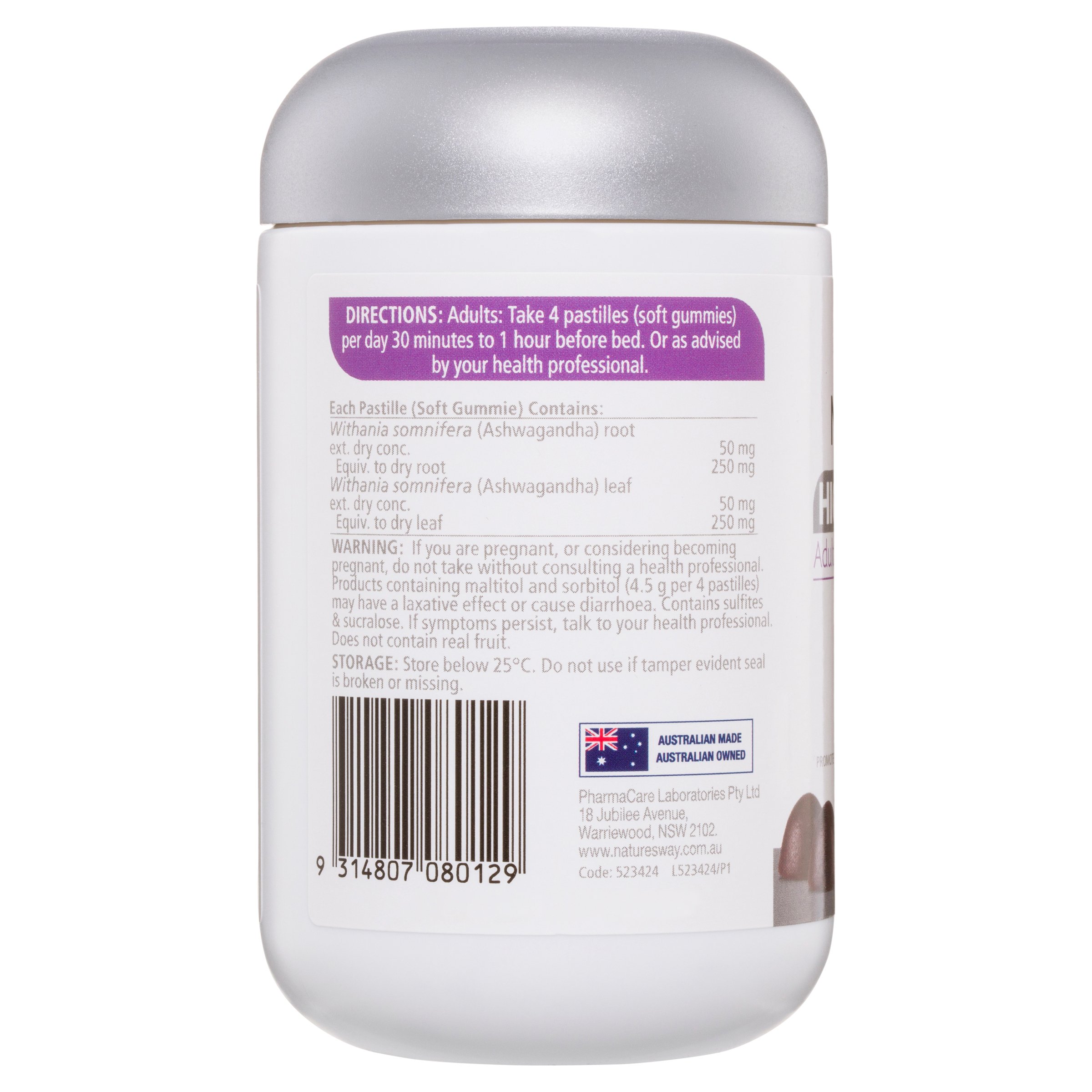 Nature's Way High Strength Adult Vita Gummies Sleep 40 pastilles - Image 2