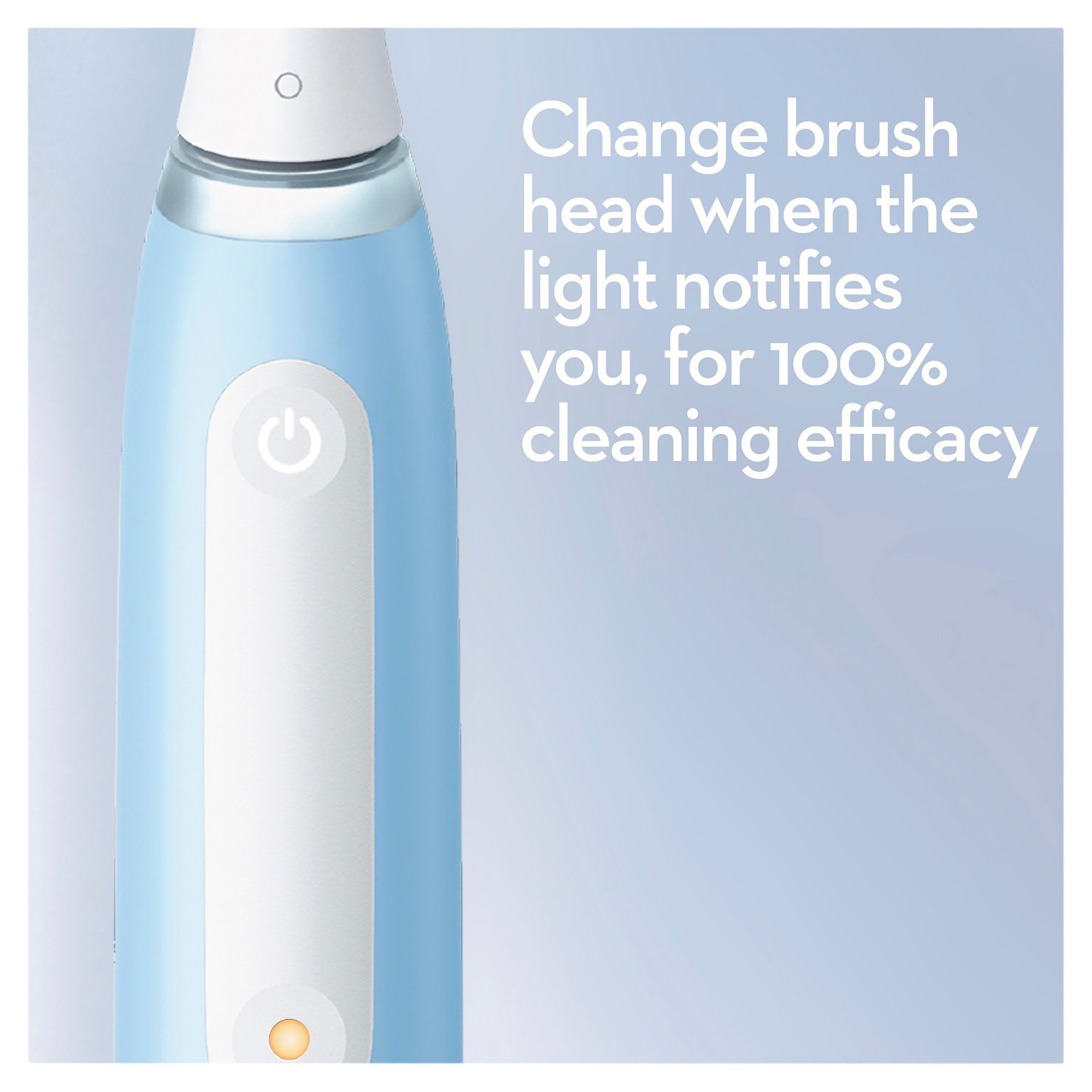 Oral-B iO 3 Clean & Gum Protect Ice Blue Electric Toothbrush 1 each - Image 7
