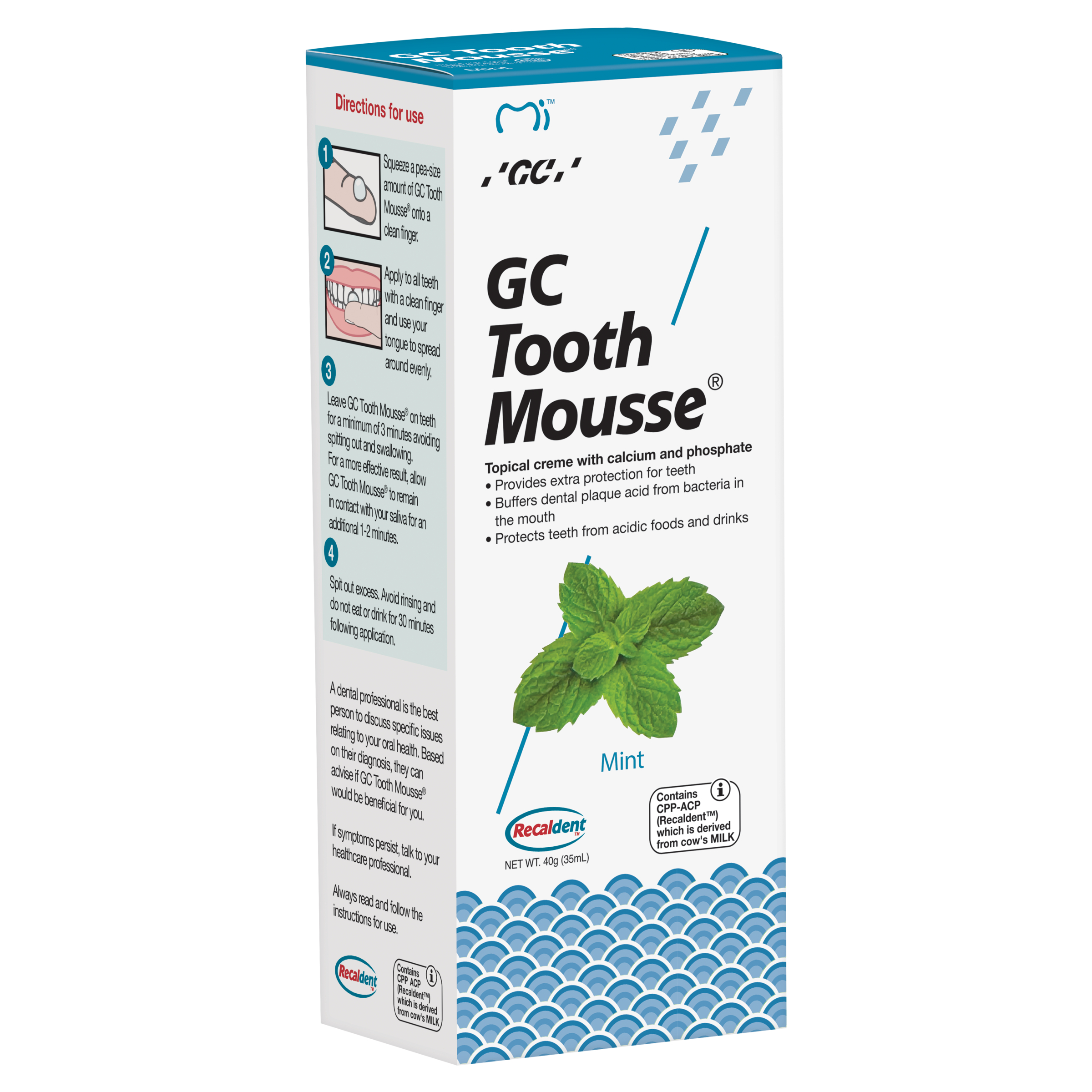 GC Tooth Mousse Mint 40g - Image 7