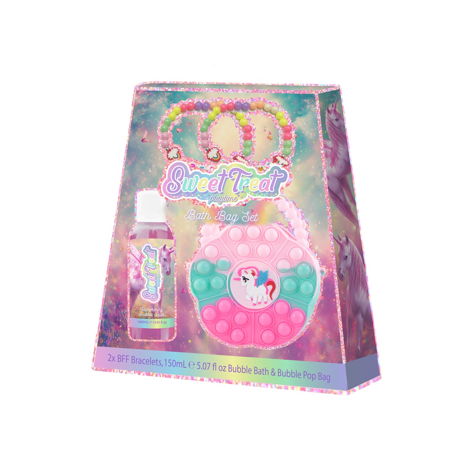 Sweet Treats Bath Bag Set 4 piece
