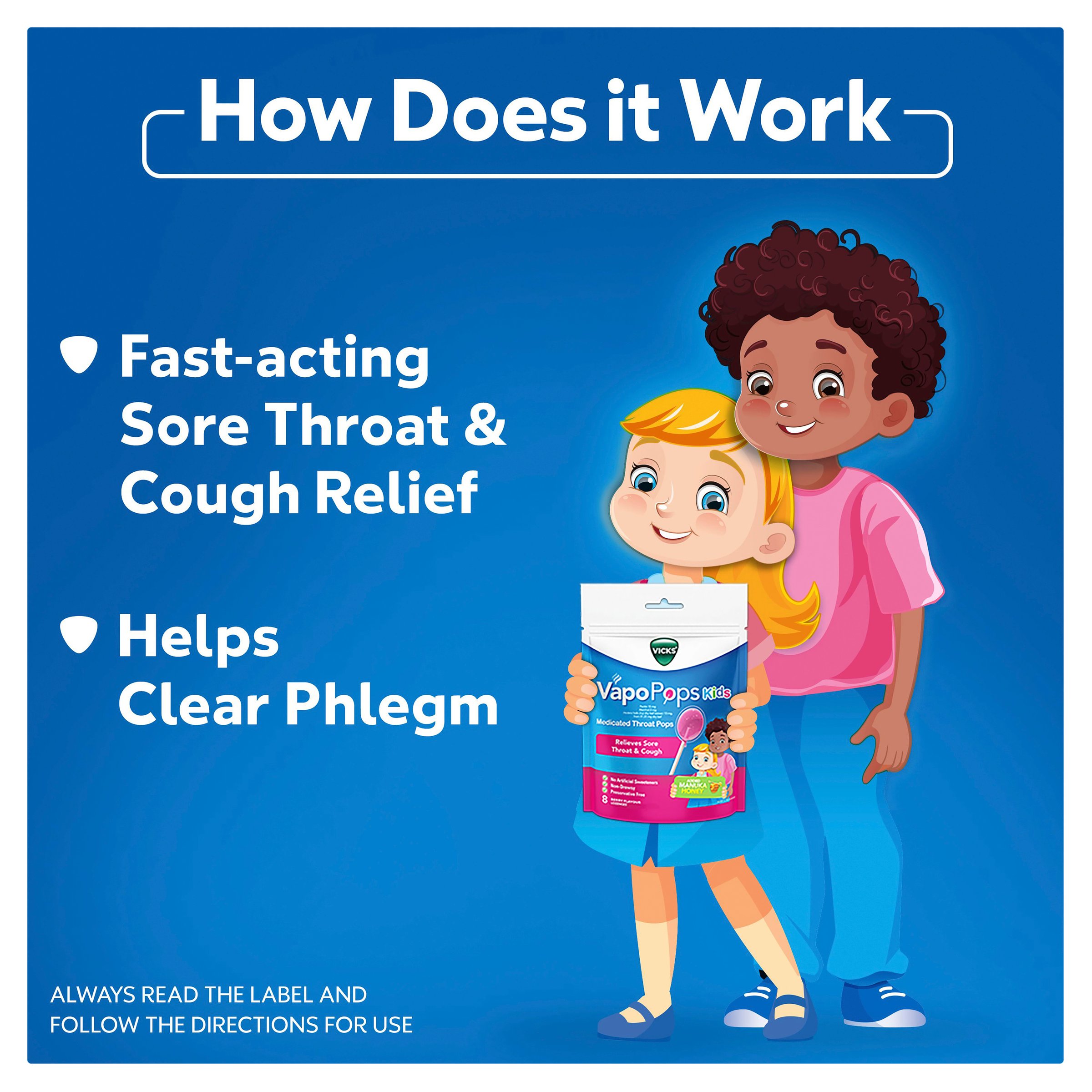 Vicks Throat Pops For Kids 8 pack - Image 6