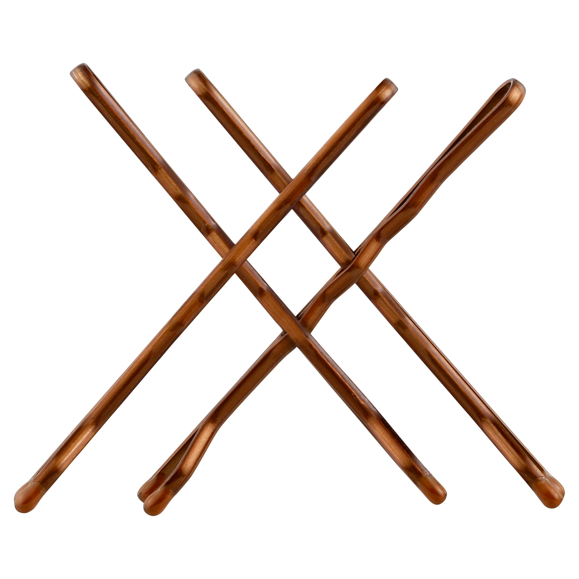 Lady Jayne Bobby Pins 4.5cm Brown 25 pack - Image 2