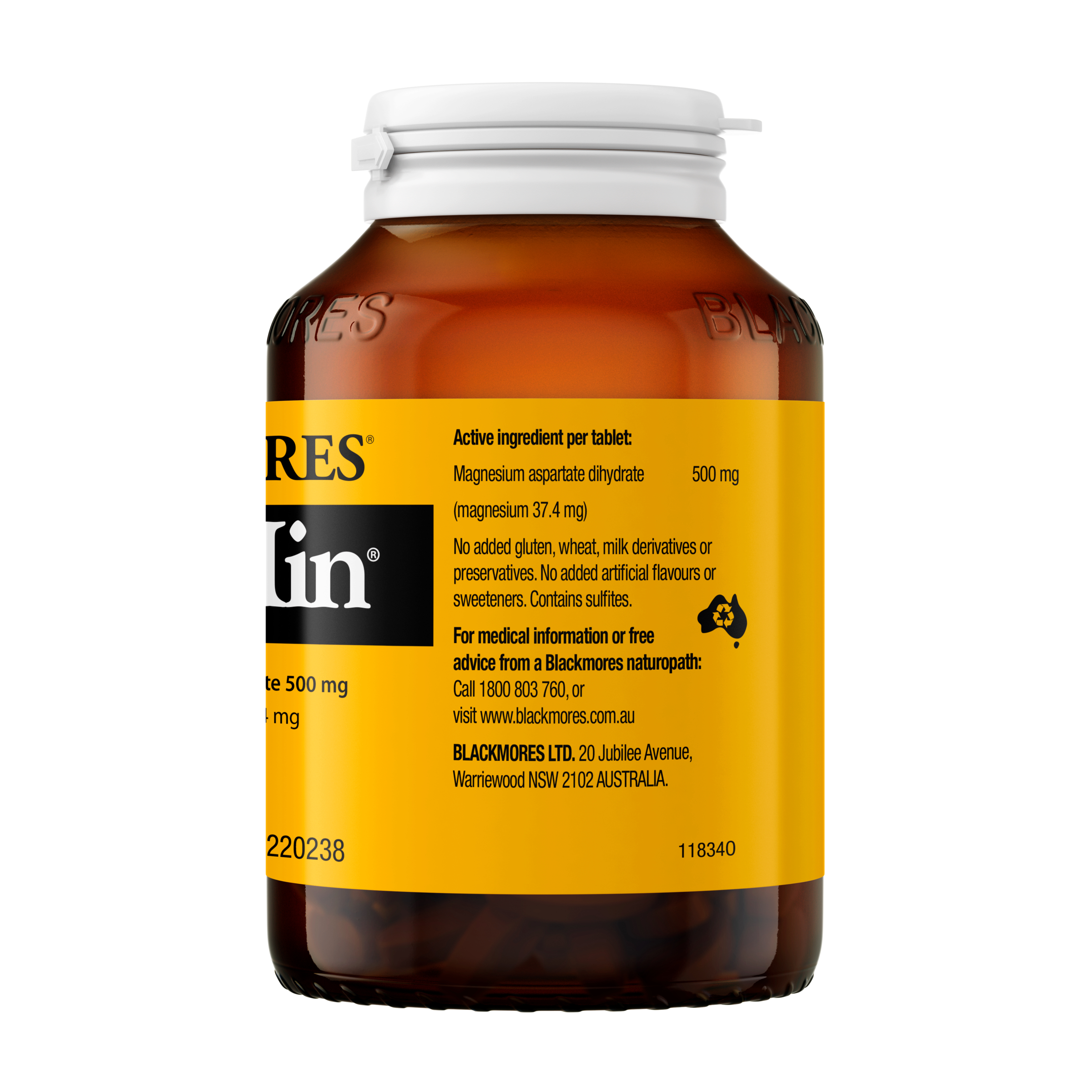Blackmores MagMin 250 tablets - Image 3