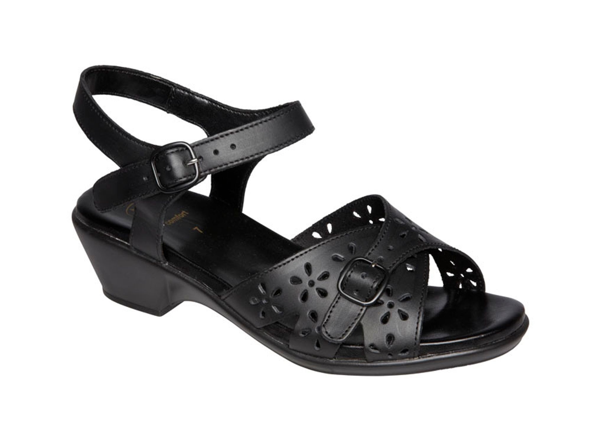 Homyped US-Sandal Black Size 6 - 1 pair - Image 1