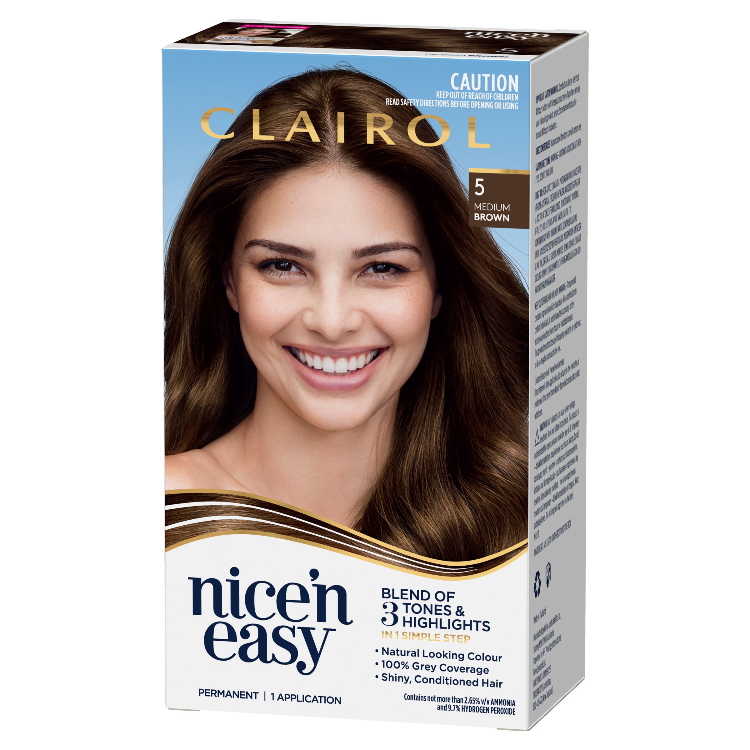 Clairol Nice'n Easy 5 Medium Brown 1 pack - Image 6