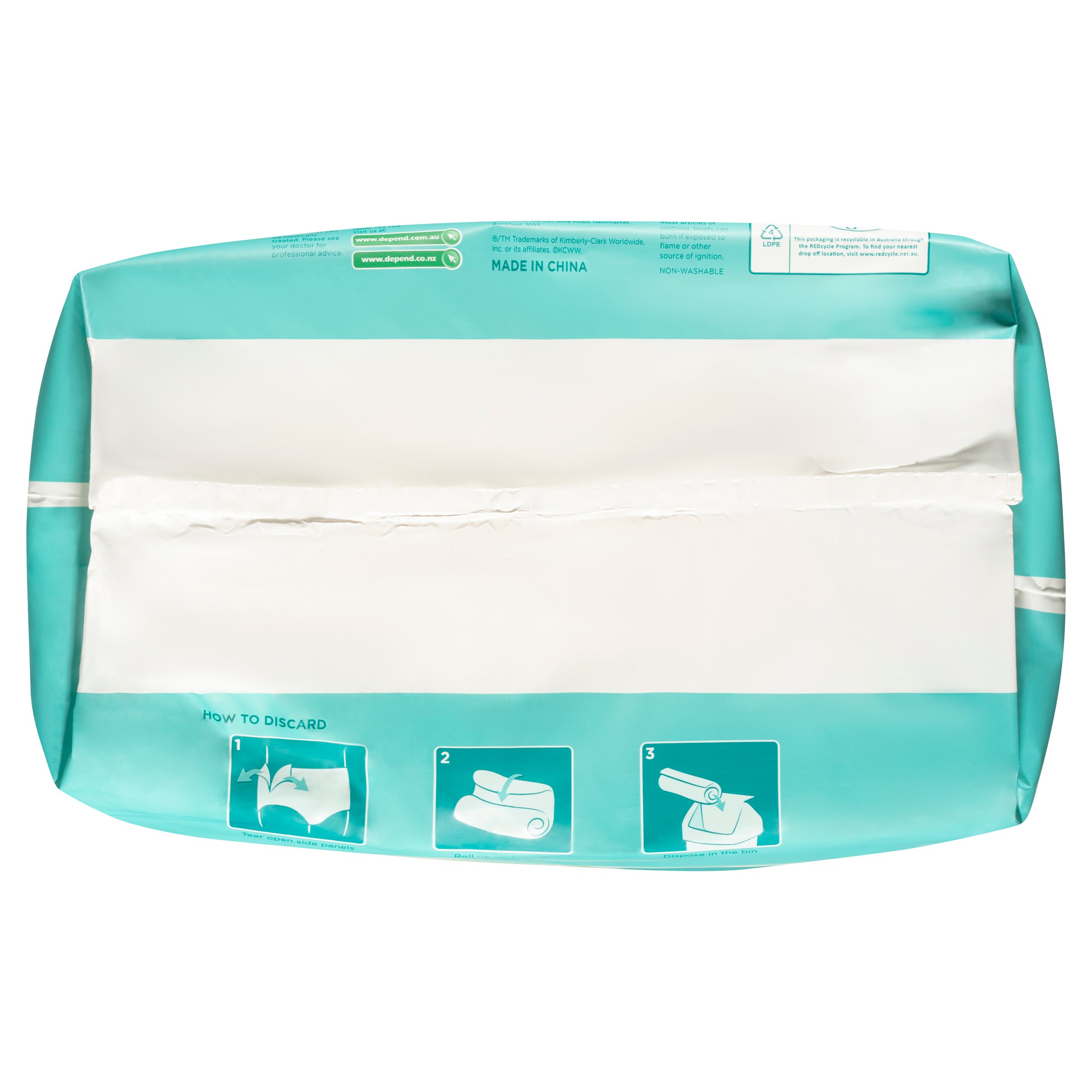 Depend Underwear Super Plus Large 9 pack - Image 5