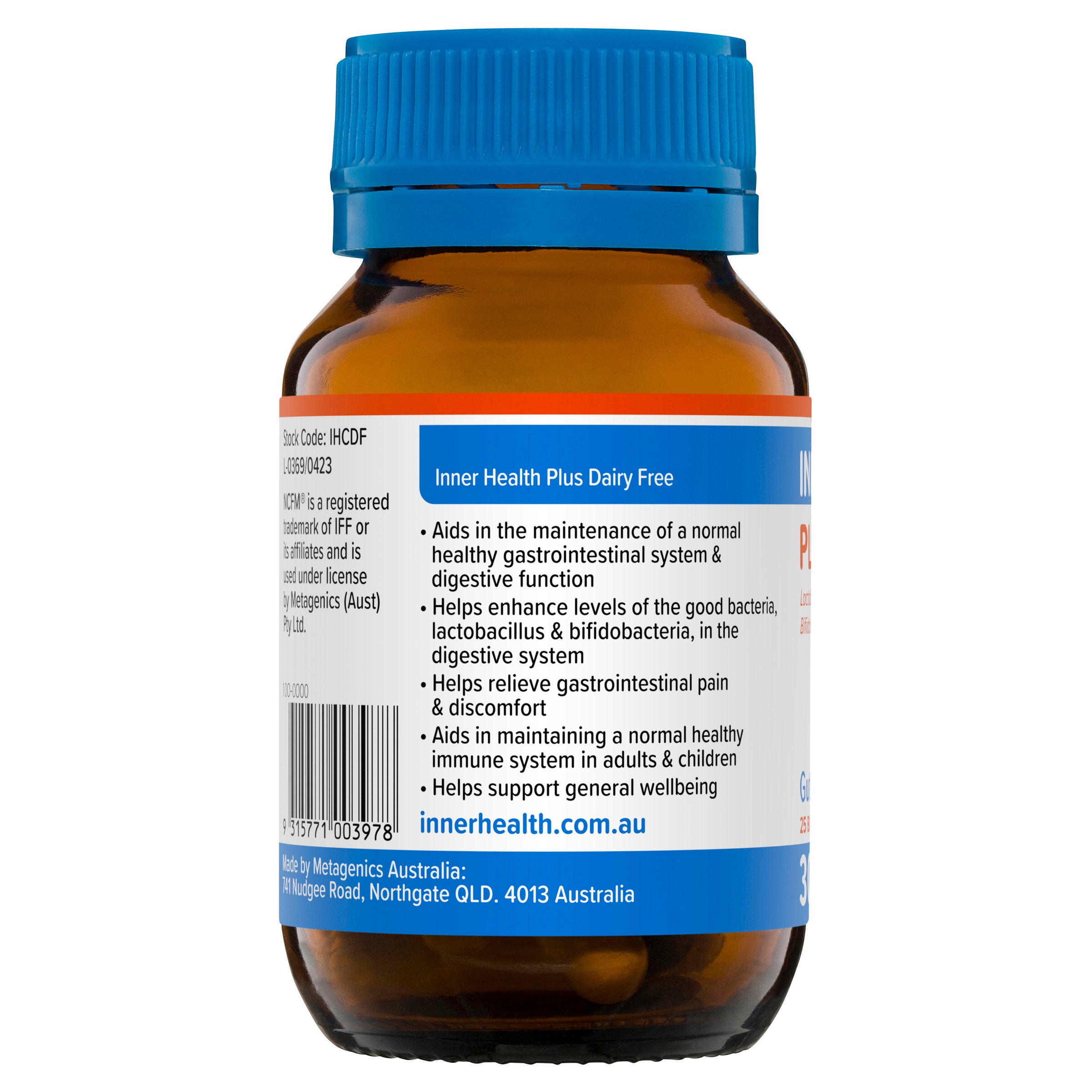 Inner Health Plus Dairy Free 30 capsules - Image 4