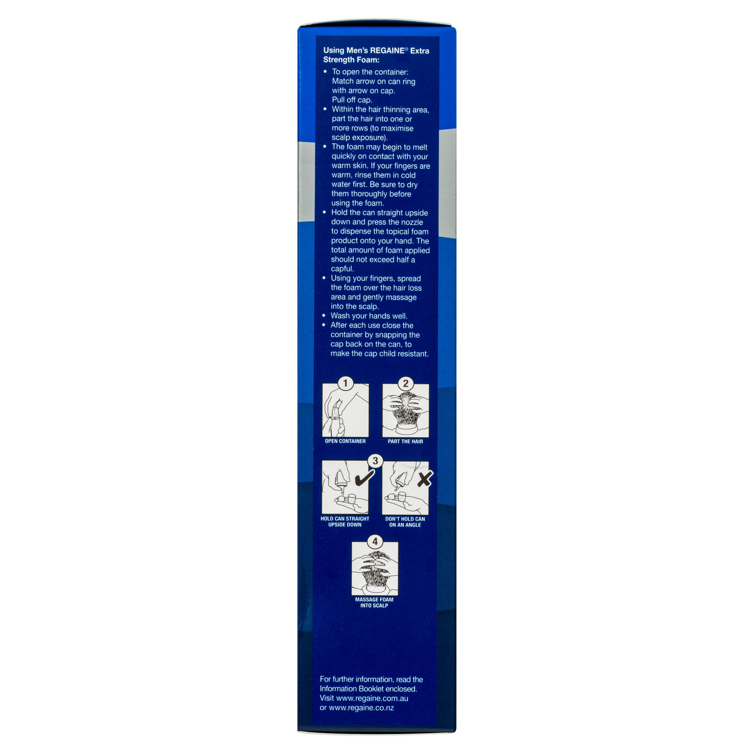 Regaine Hair Loss Foam Treatment For Men 1 Month Supply 60g - Image 3