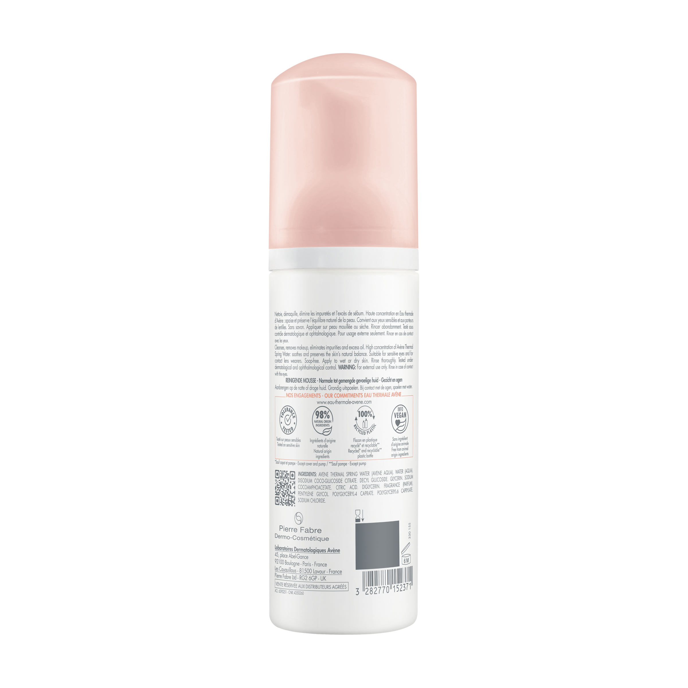 Avene Essential Care Cleansing Foam 150ml - Image 2