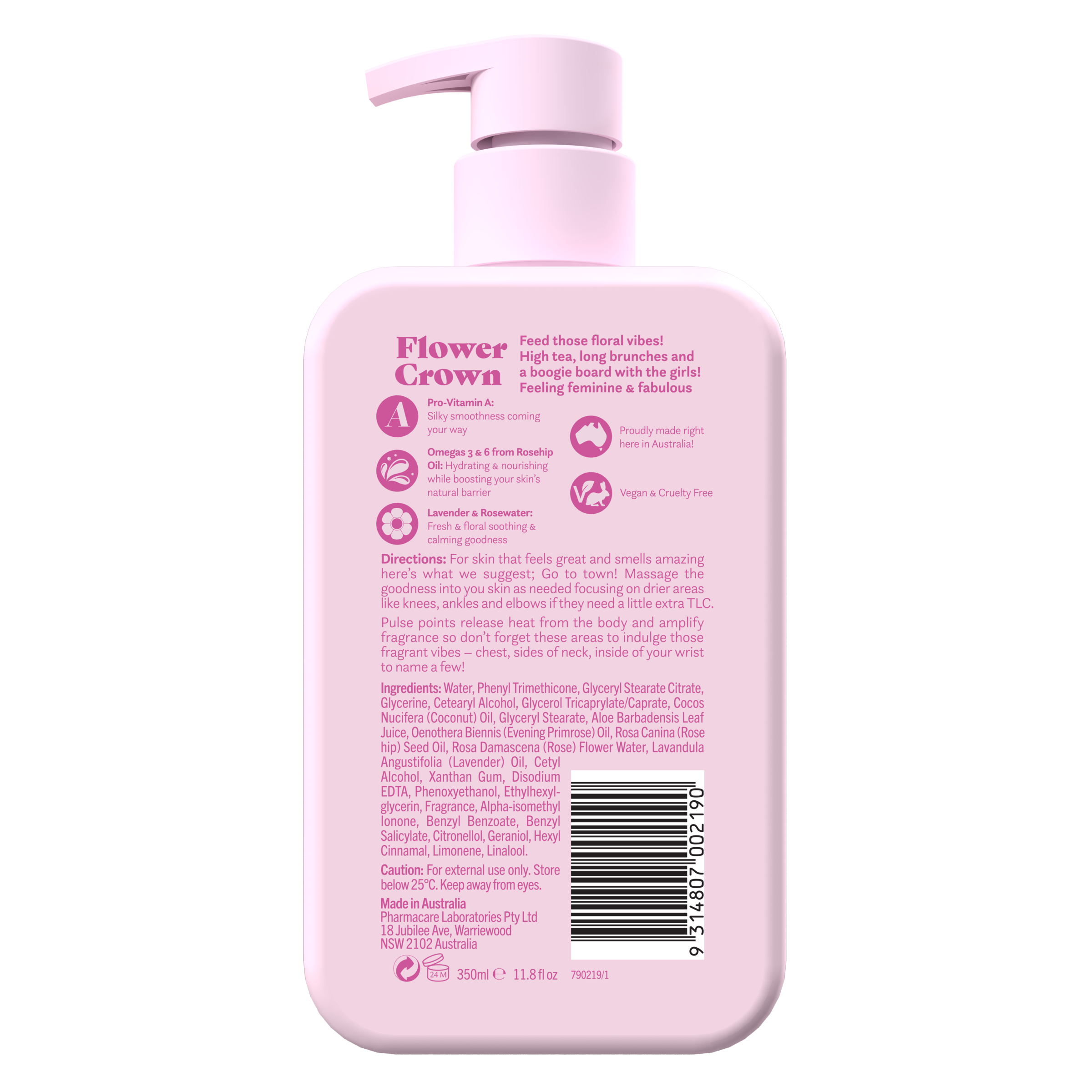 You By Redwin Body Lotion Flower Crown 350ml - Image 2