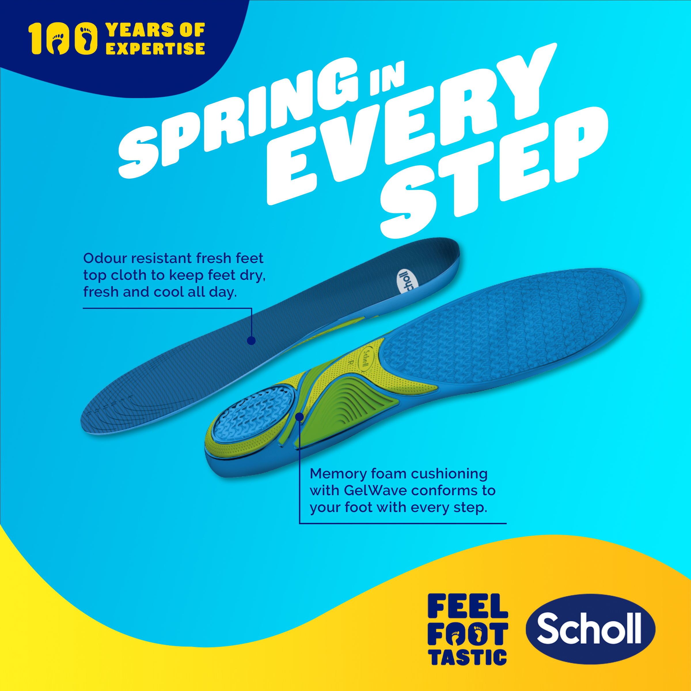 Dr.Scholl's Gel Activ Insole Sport Large 1 each - Image 4