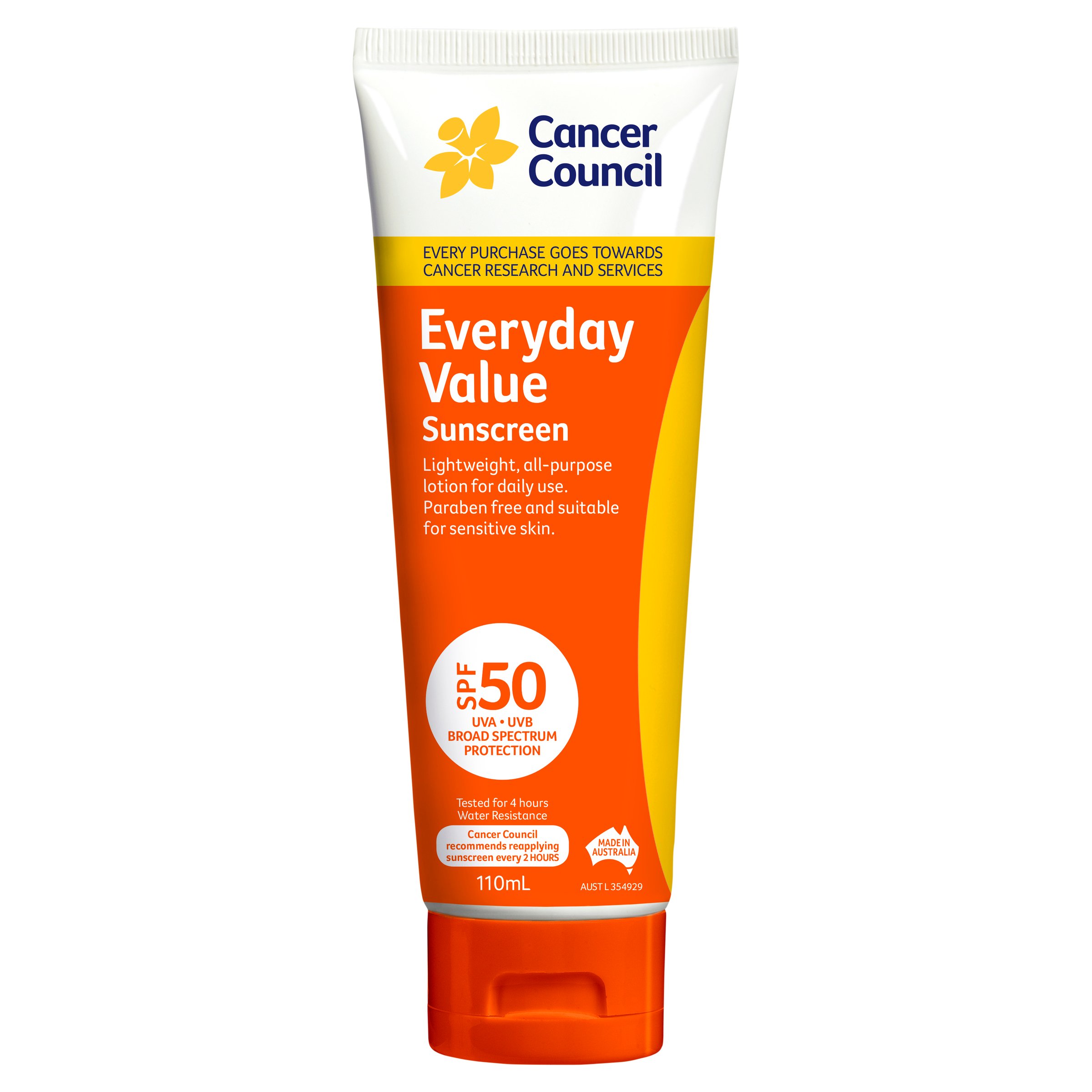Cancer Council Everyday Value SPF50 - 110ml - Image 1