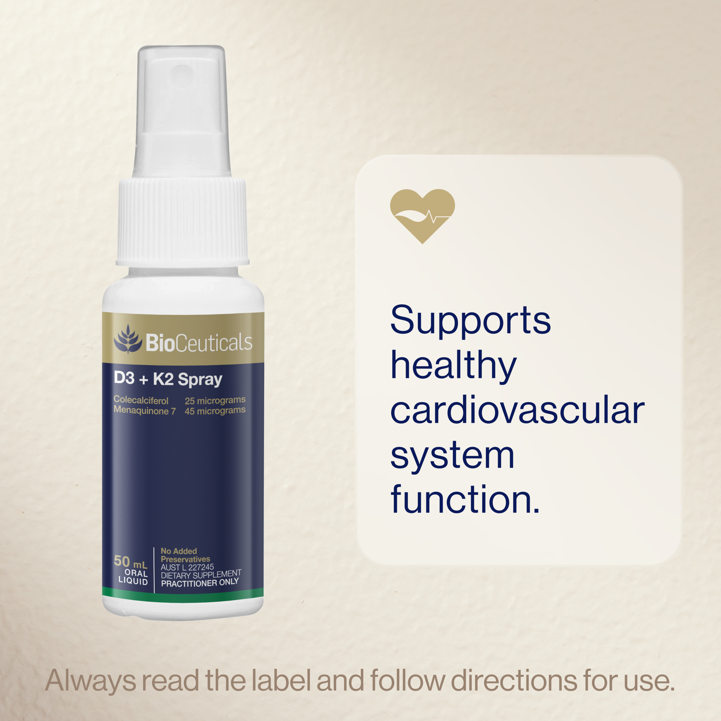 BioCeuticals D3 + K2 Spray 50ml - Image 6