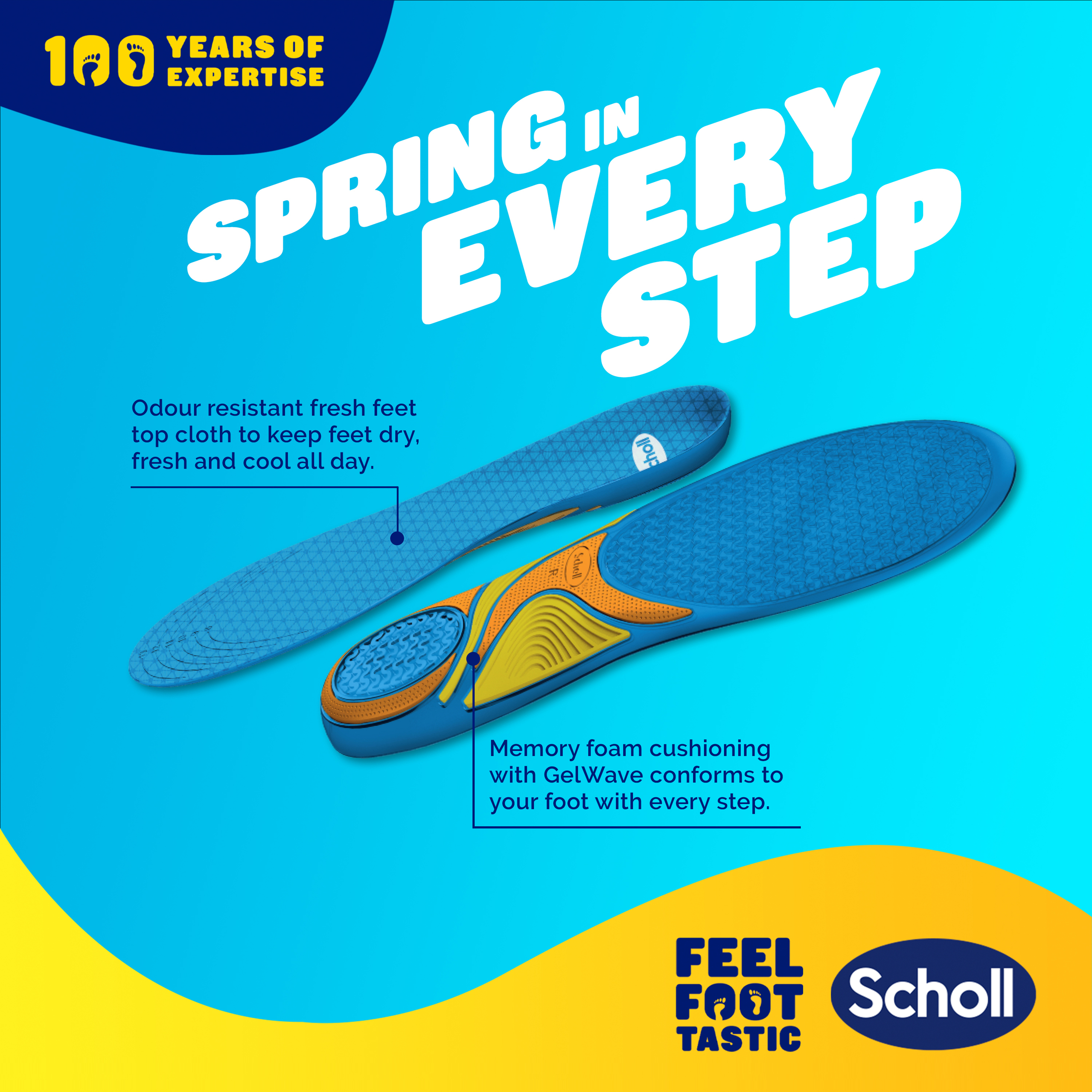 Scholl Gel Activ Insole Casual Large 1 each - Image 4