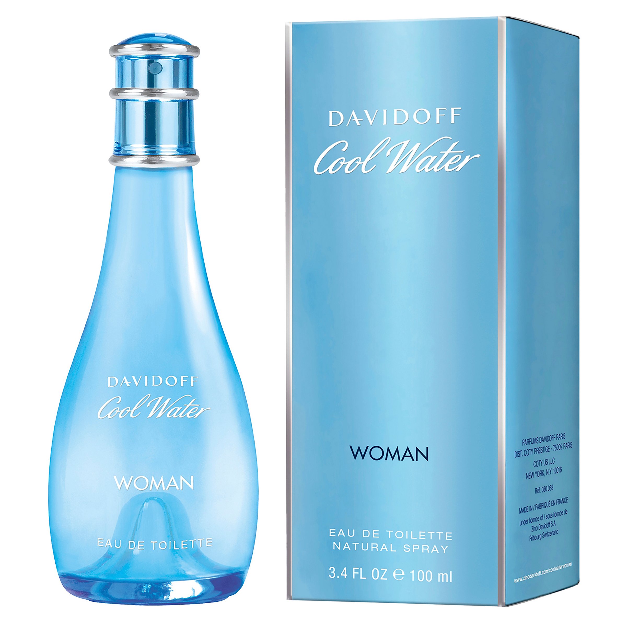 Davidoff Cool Water Woman EDT Spray 100ml - Image 1