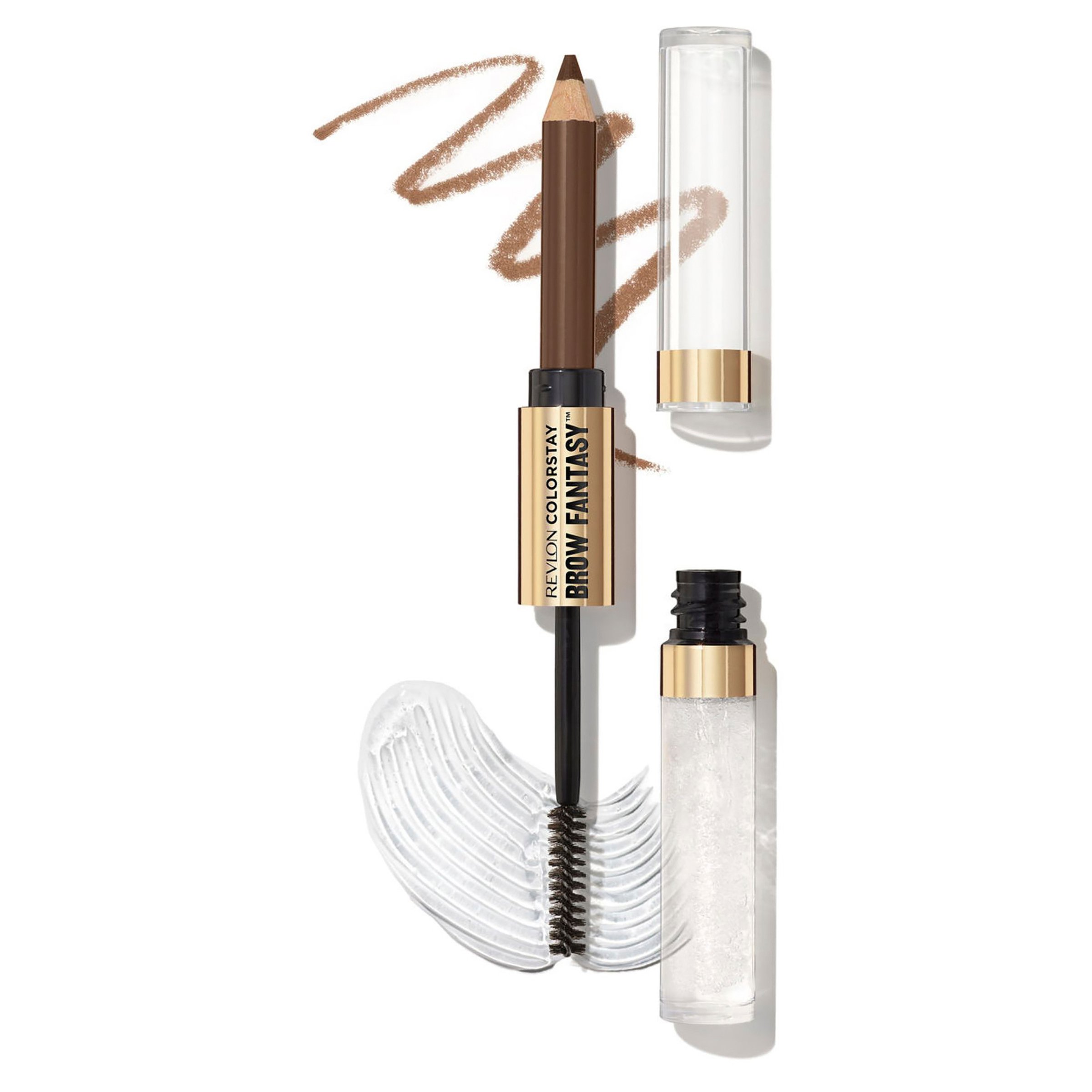 Revlon ColorStay Brow Fantasy Pencil & Gel Soft Brown 1 each - Image 5